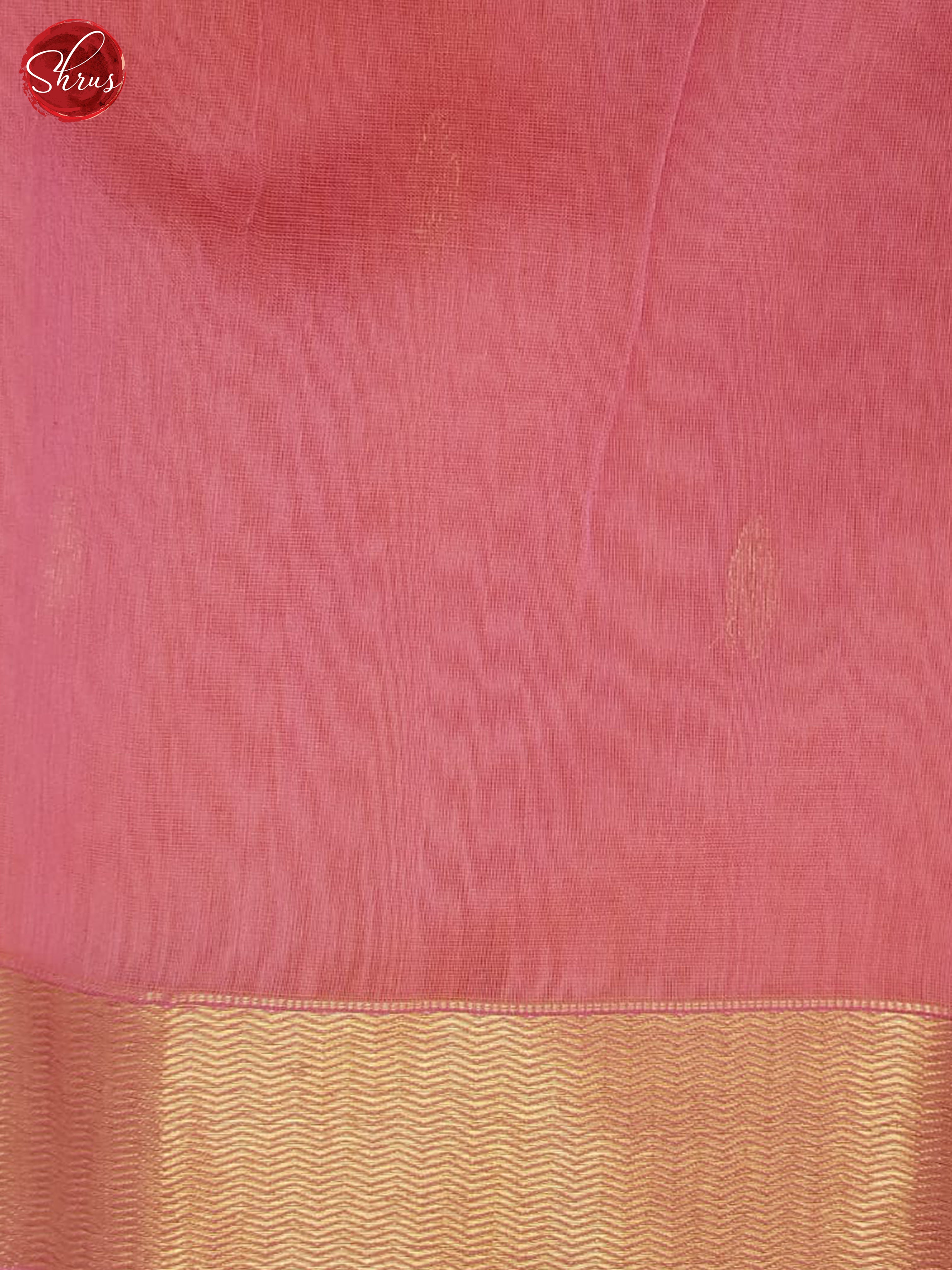 Yellow And Pink- Maheshwari Silk Cotton Saree - Shop on ShrusEternity.com