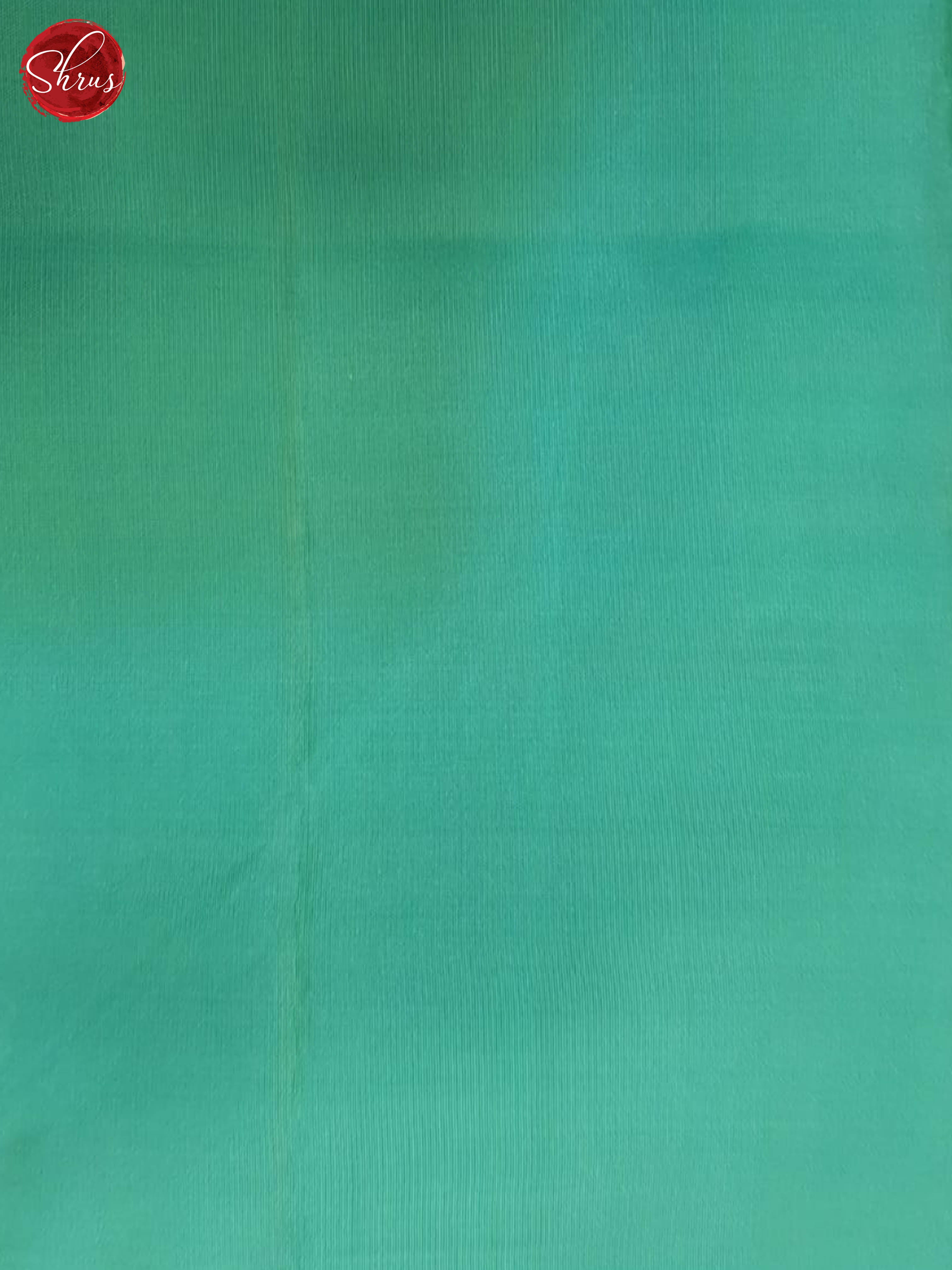 Peach And Blue- Soft Silk Half-pure Saree - Shop on ShrusEternity.com