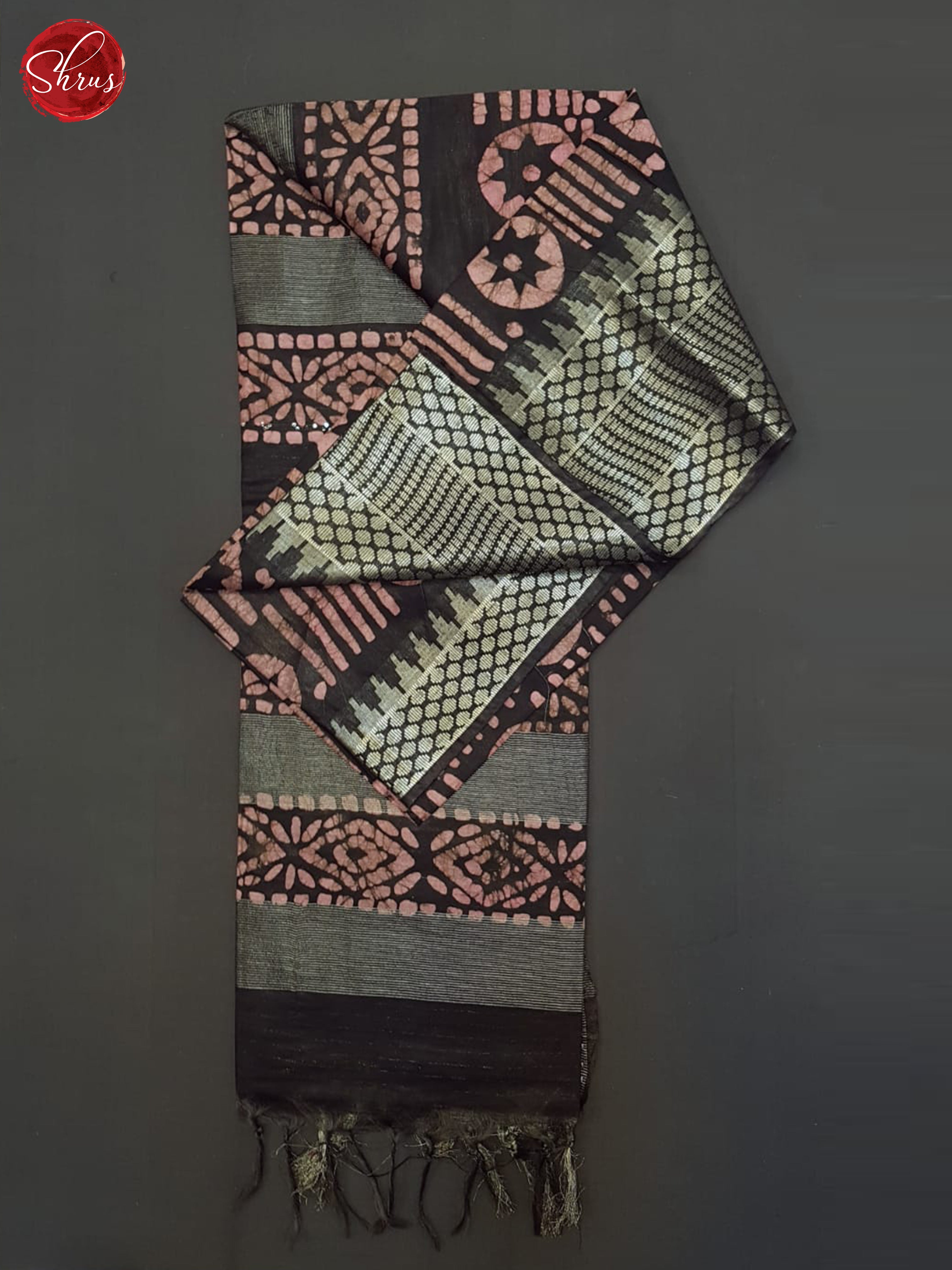 Pink And Black- Bhatik Saree - Shop on ShrusEternity.com