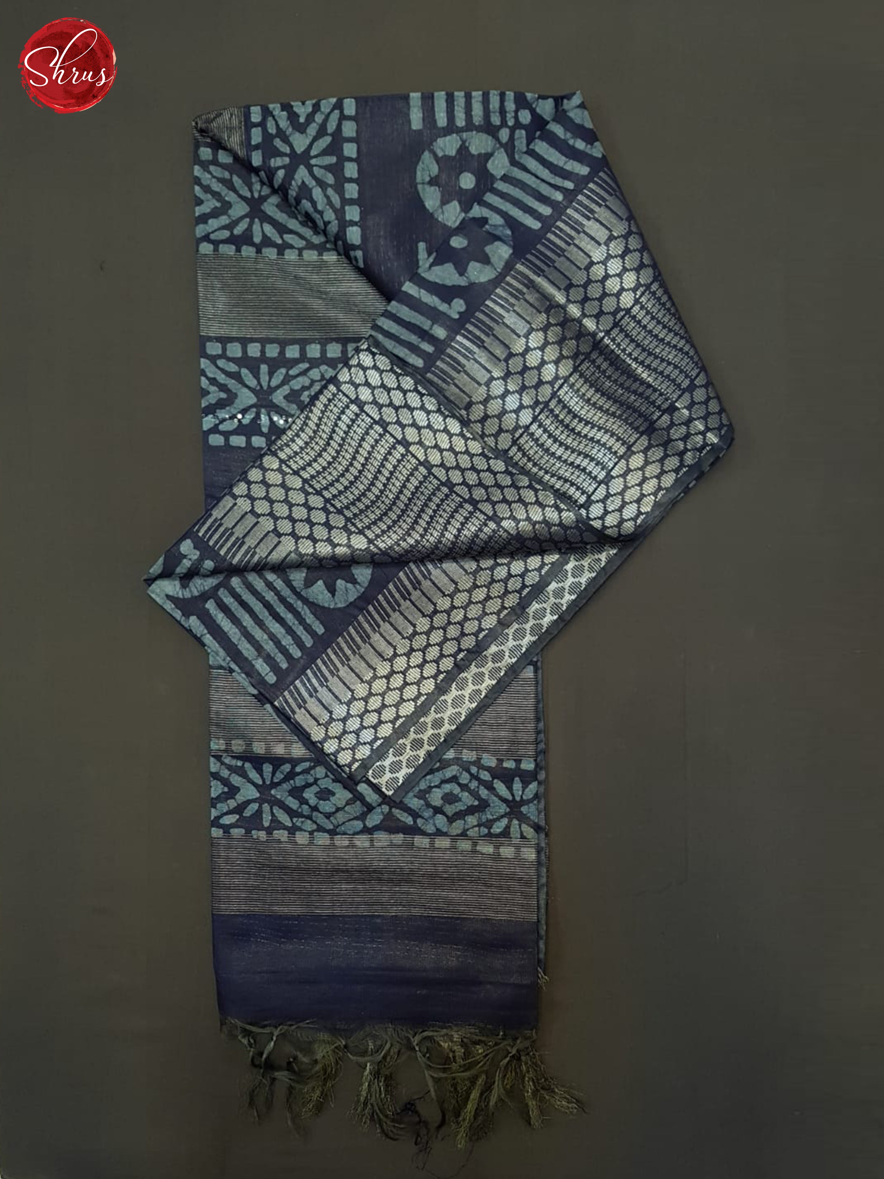 Blue(Single Tone)- Bhatik Saree - Shop on ShrusEternity.com