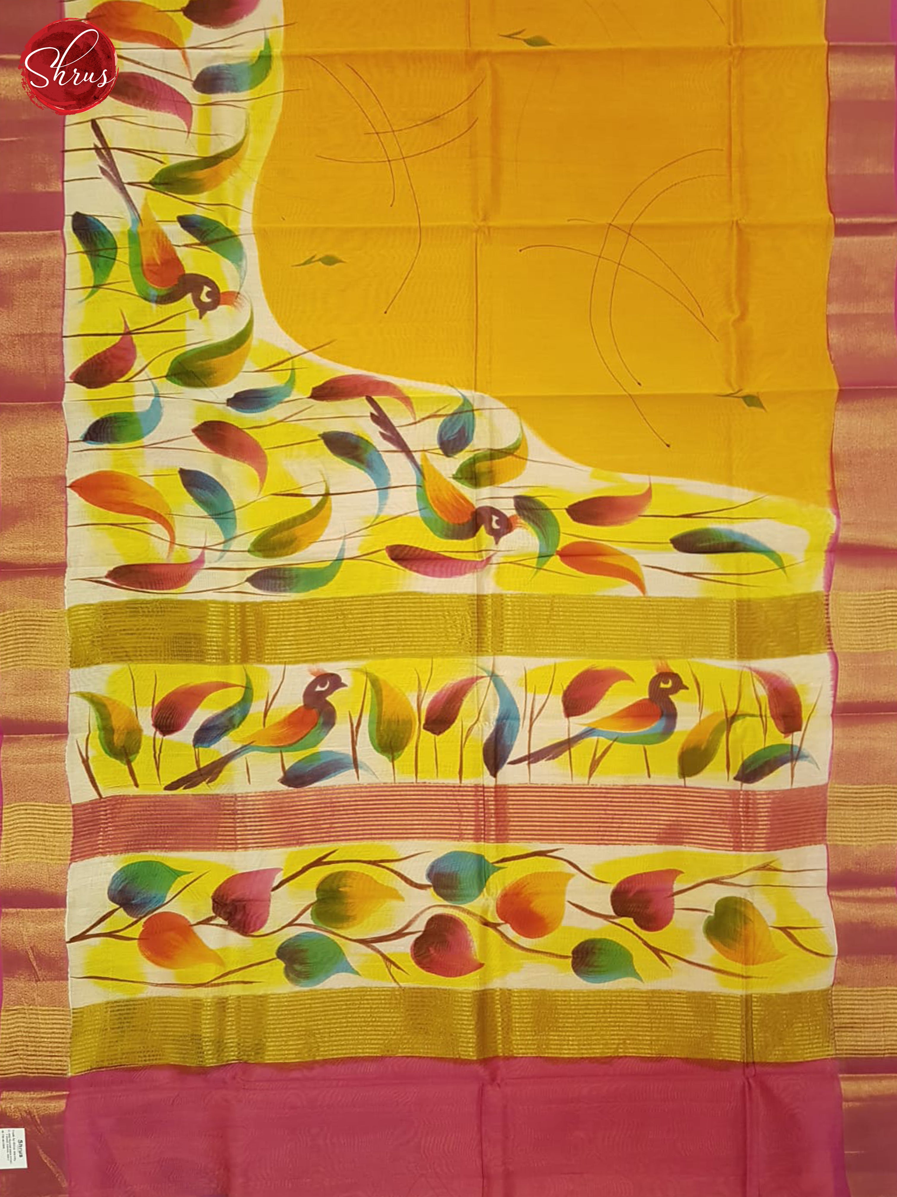 Mambala Yellow And Pink - Shop on ShrusEternity.com