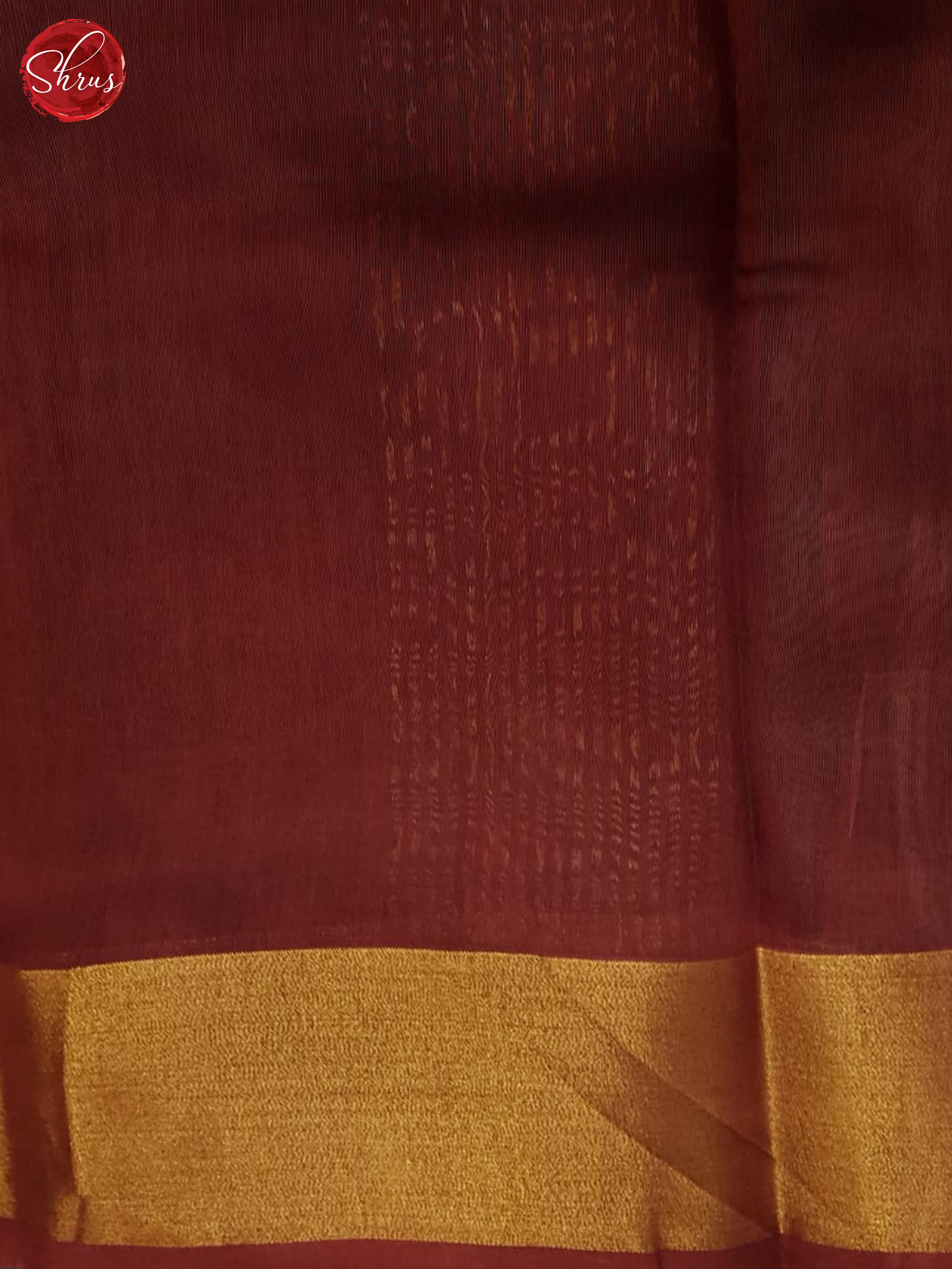 Green And Maroon- Moonga Silk Saree - Shop on ShrusEternity.com