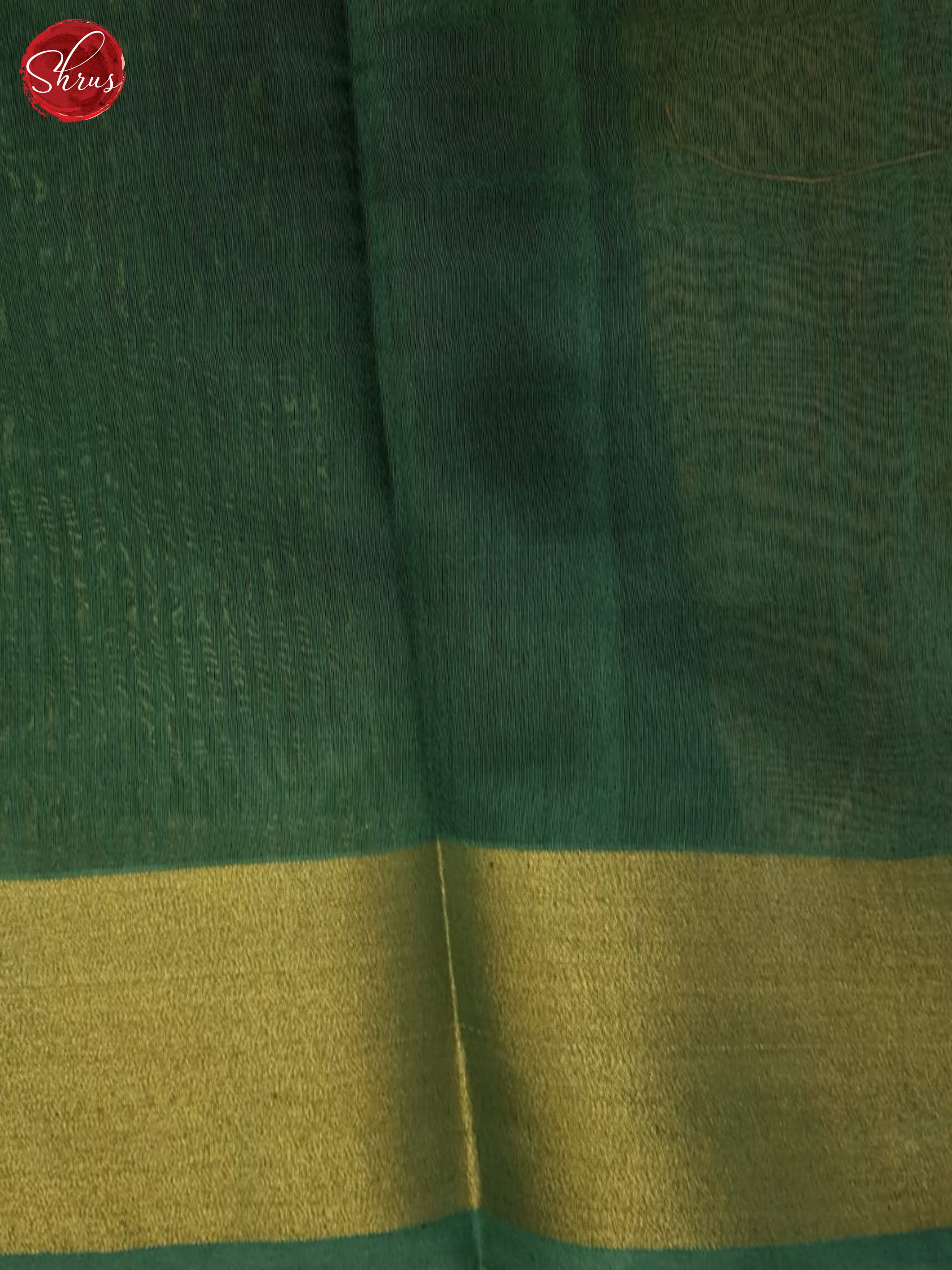 Orange And Green- Moonga Silk Saree - Shop on ShrusEternity.com