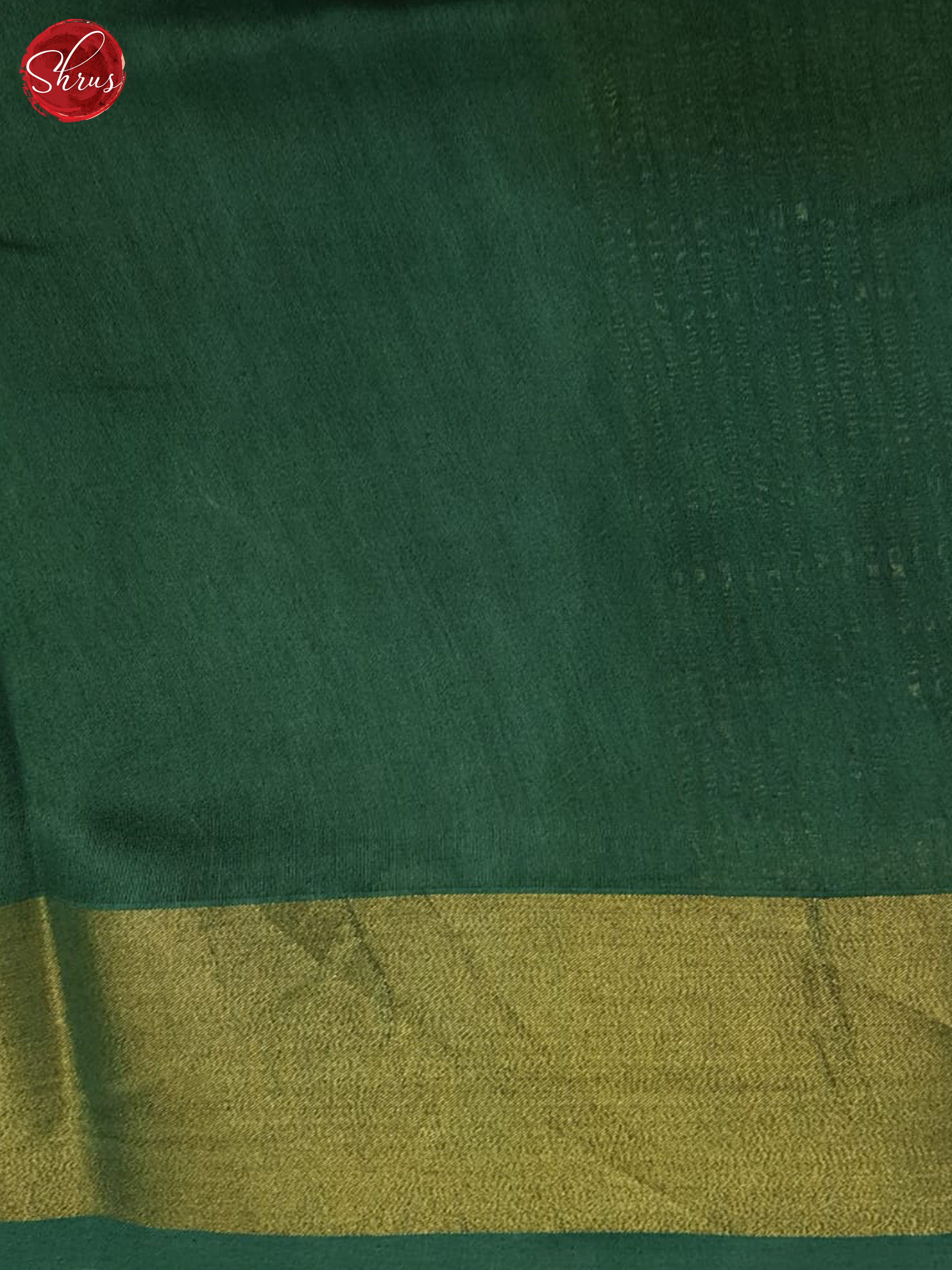 Maroon And Green- Moonga Silk Saree - Shop on ShrusEternity.com