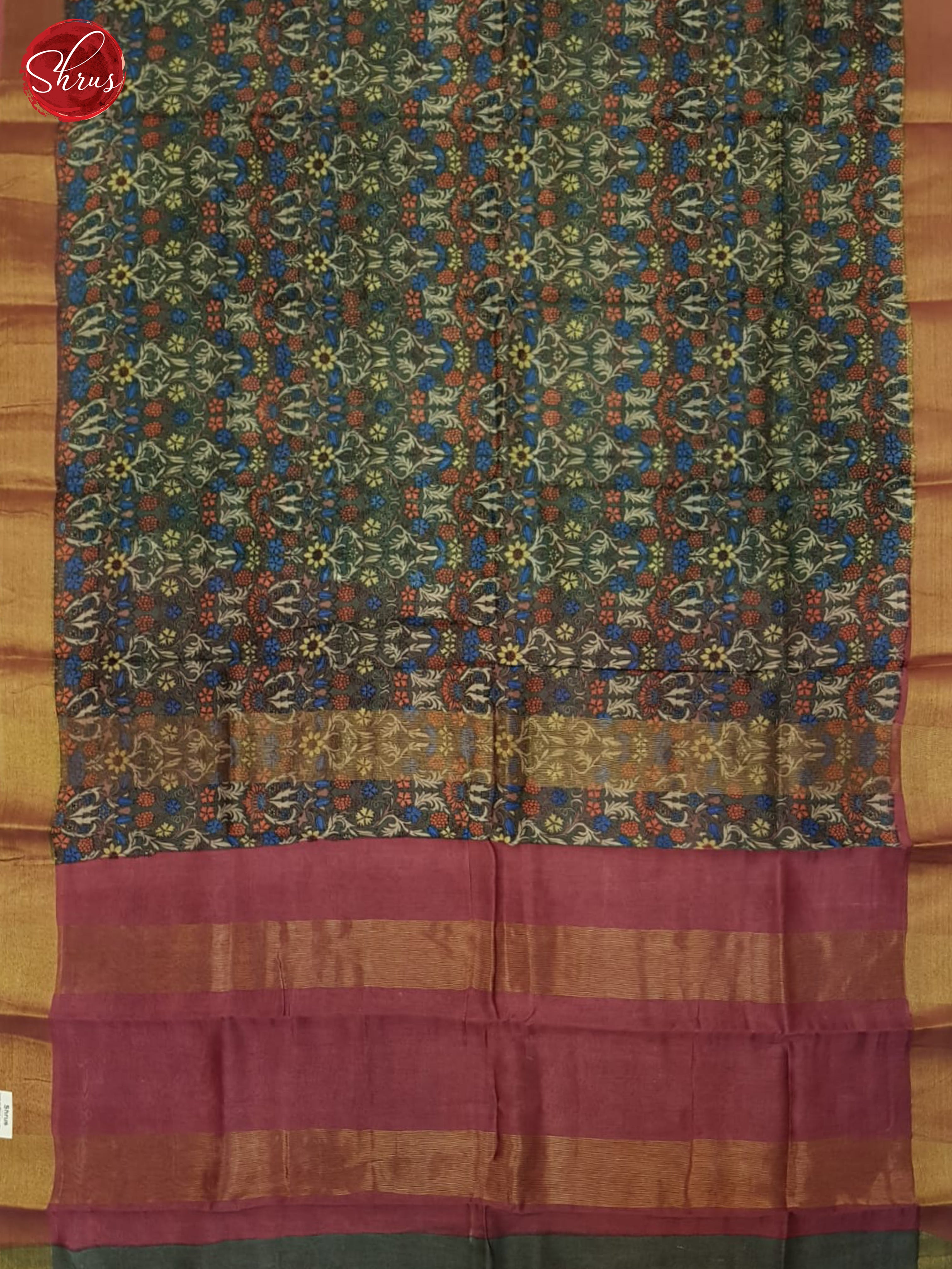 Green And Pink - Moonga Silk Saree - Shop on ShrusEternity.com