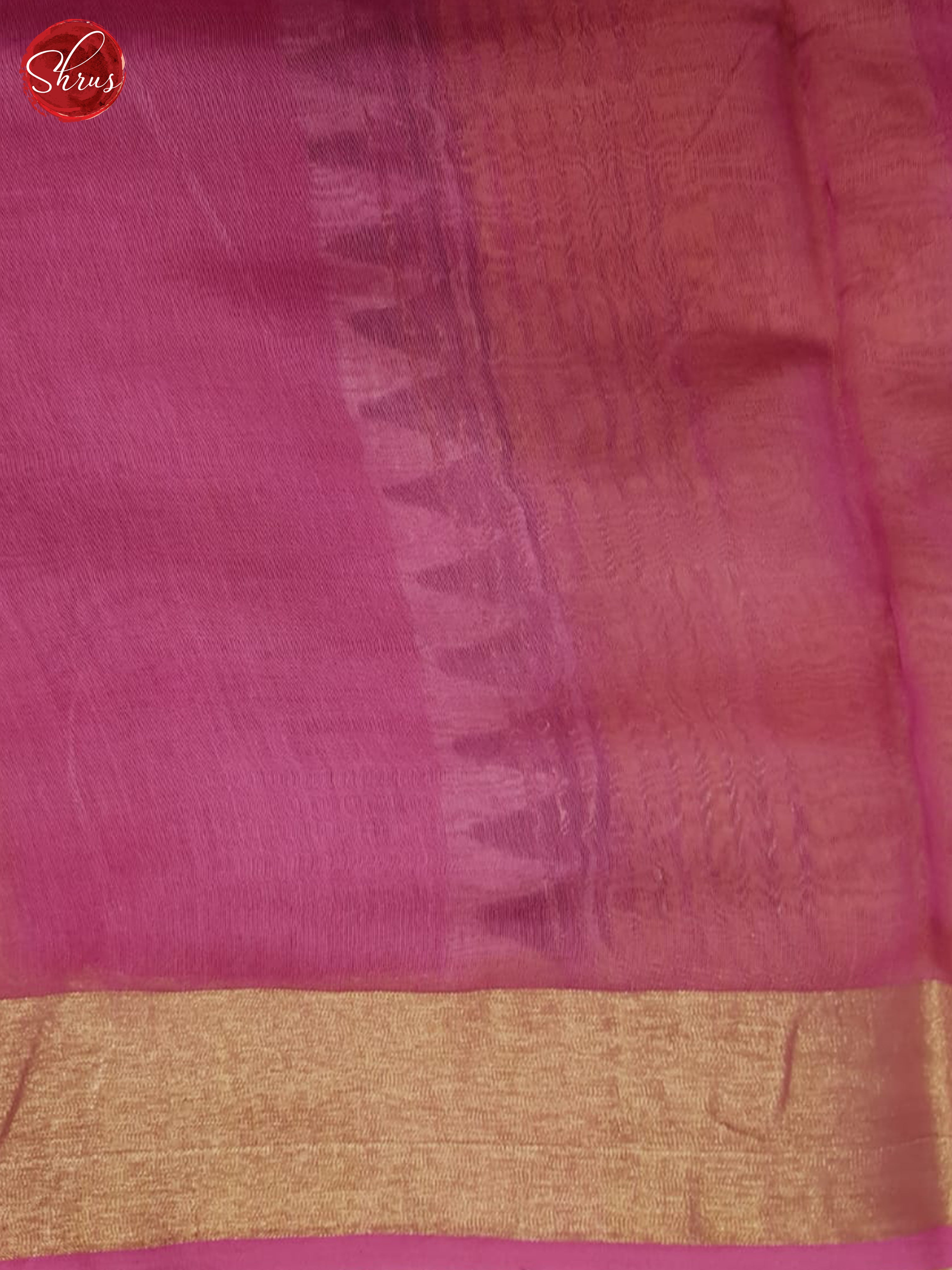 Yellow And Pink- Moonga Silk Saree - Shop on ShrusEternity.com