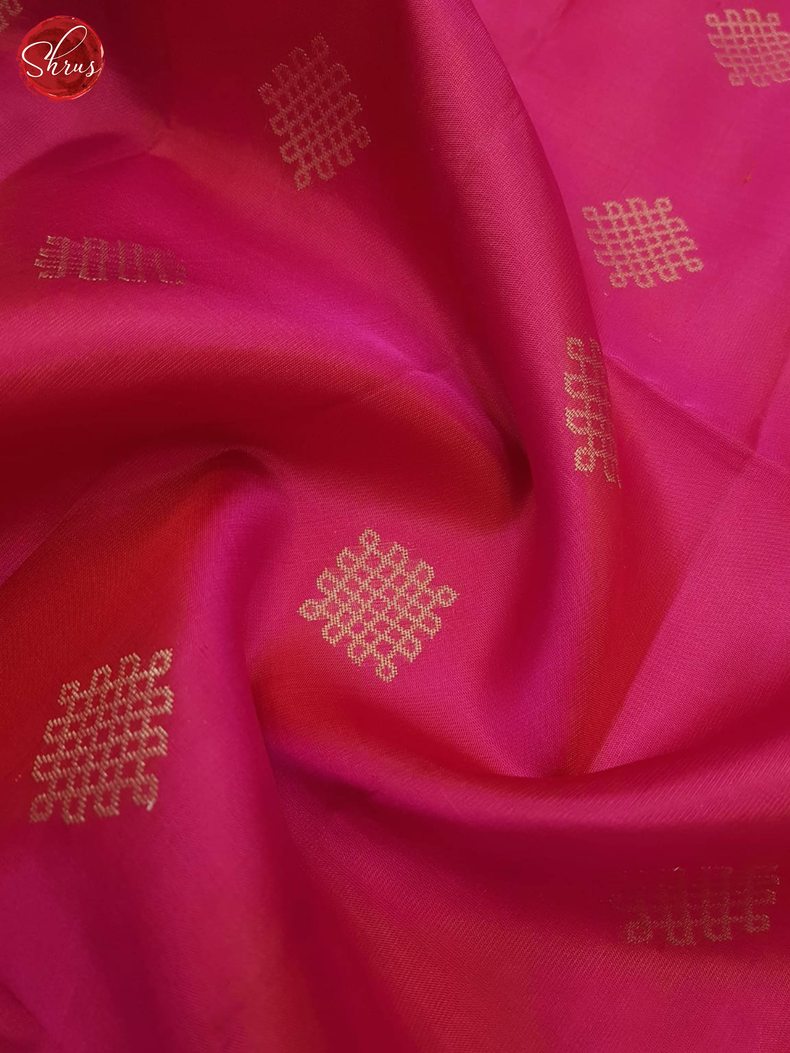Pink And Blue- Soft silk Saree - Shop on ShrusEternity.com