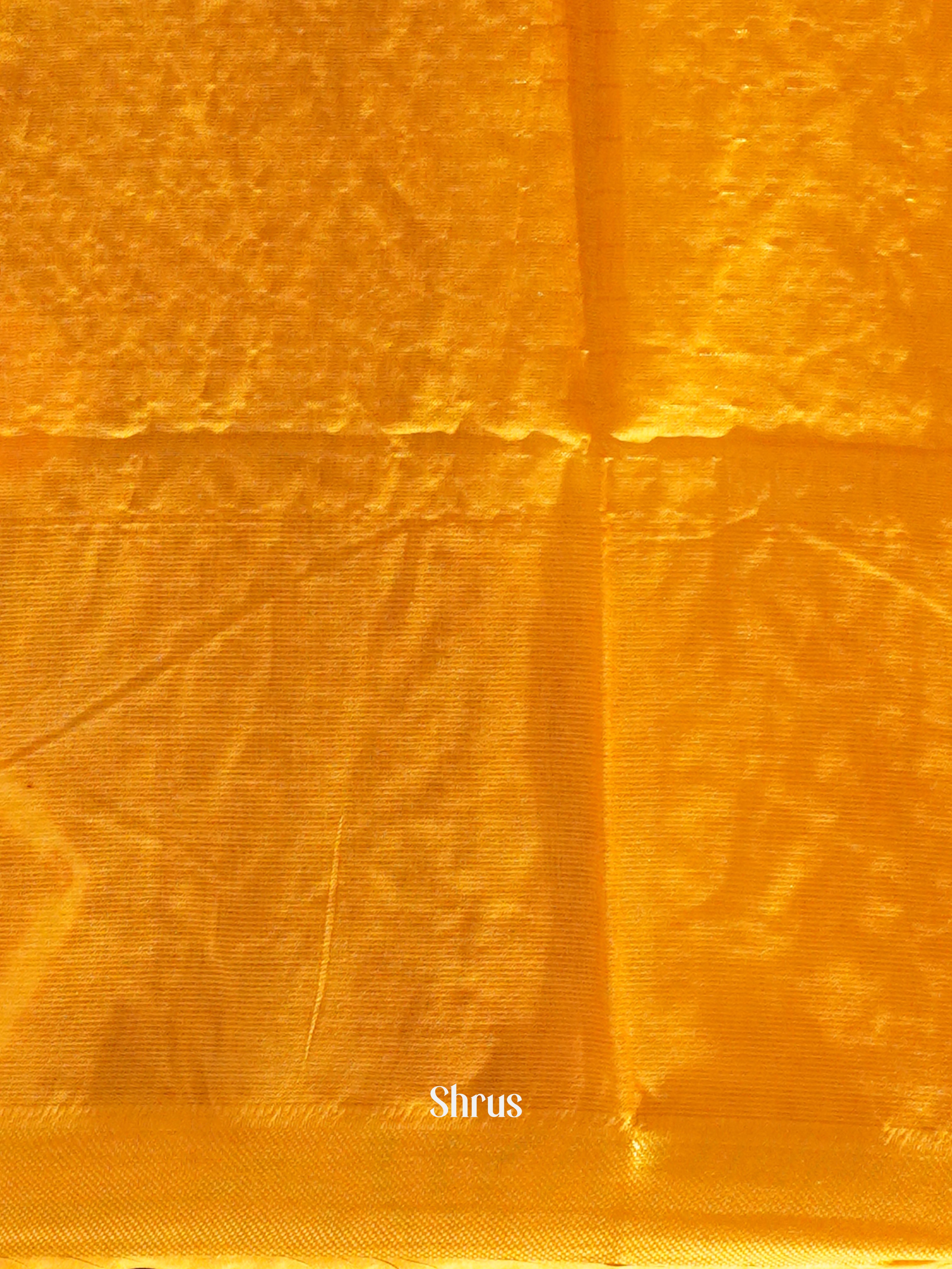 Maroon And Mustard- Shibori Saree - Shop on ShrusEternity.com