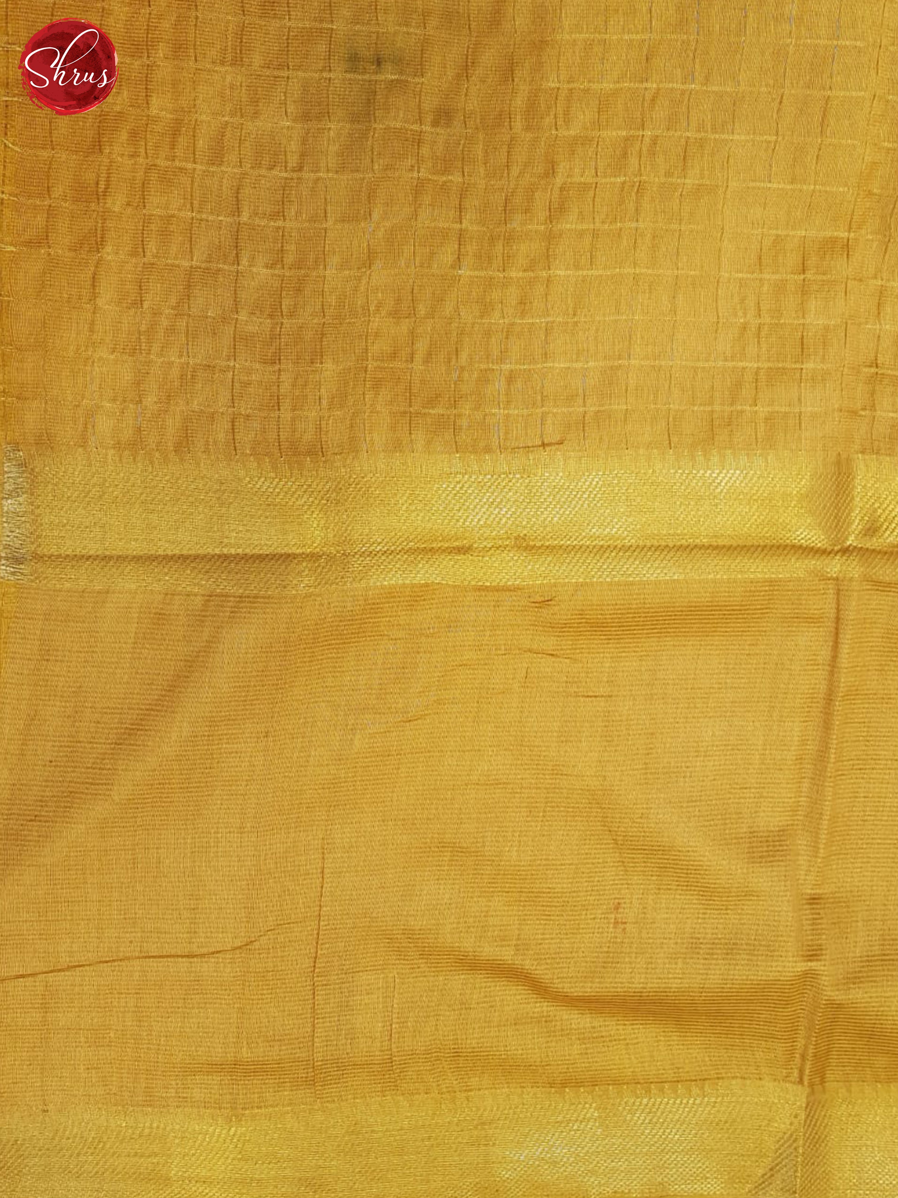 Maroon And Mustard- Shibori Saree - Shop on ShrusEternity.com