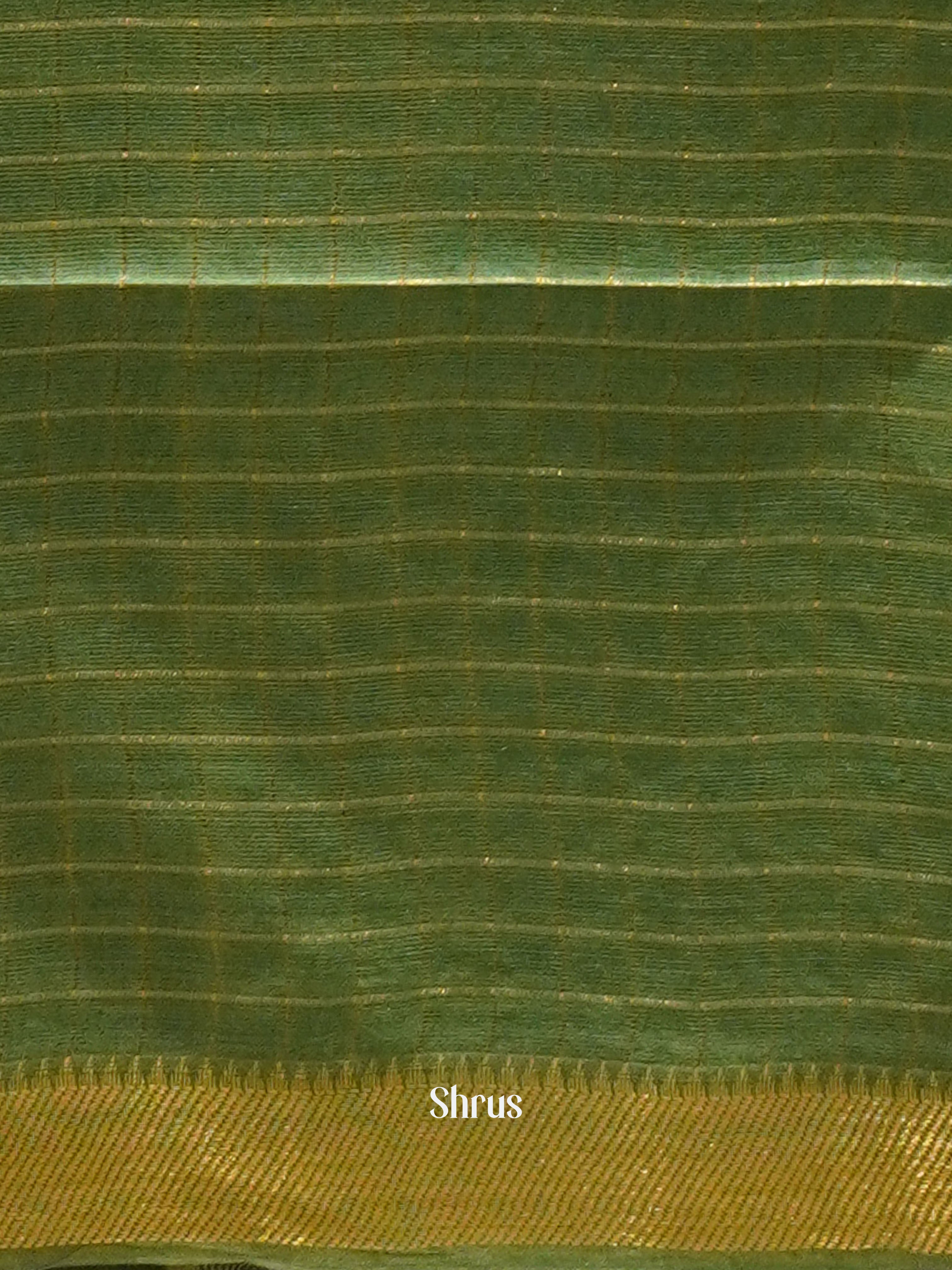 Green - Shibori Saree - Shop on ShrusEternity.com