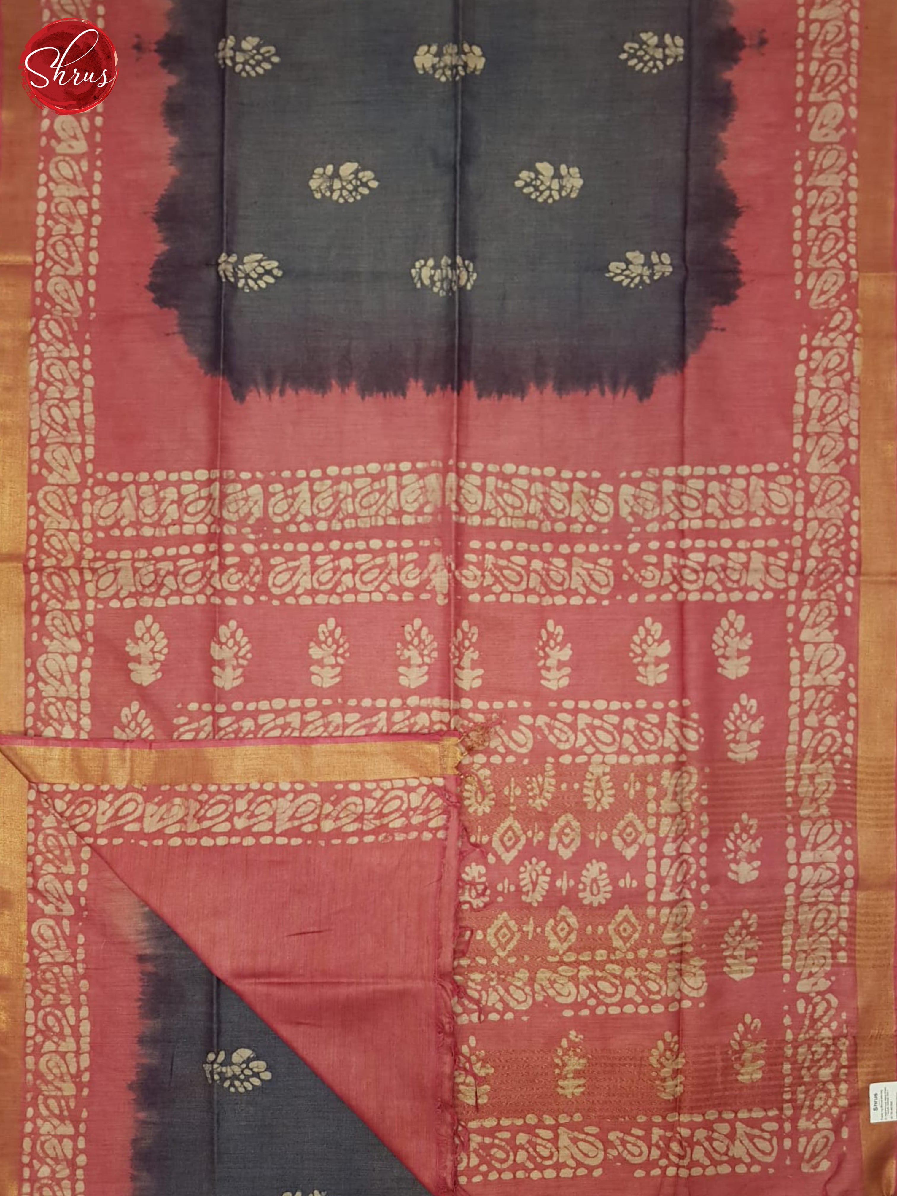 Blue And Pink- Bhatik Saree - Shop on ShrusEternity.com