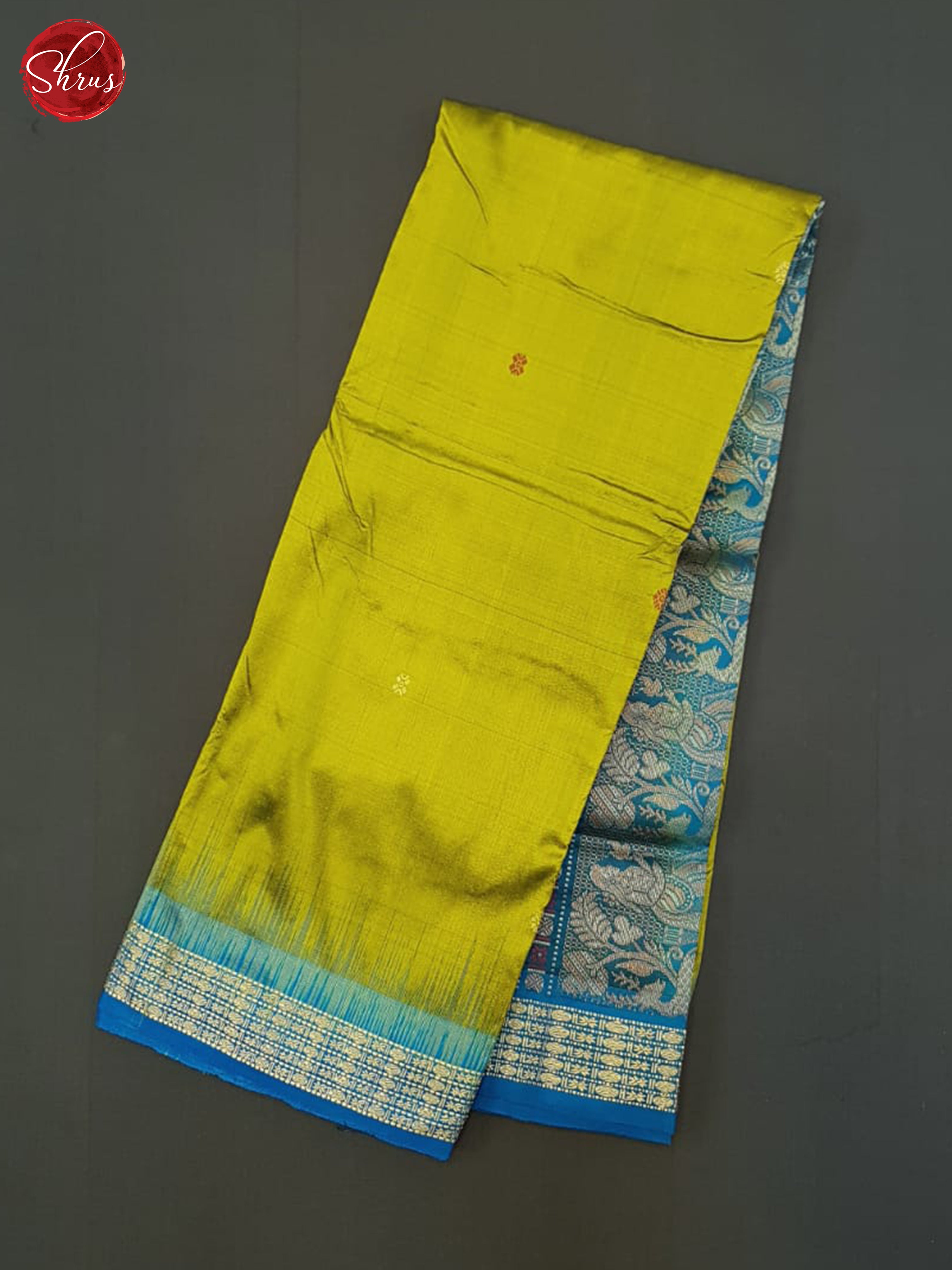 Green And Blue- Odhisa Sambalpuri Silk Saree - Shop on ShrusEternity.com