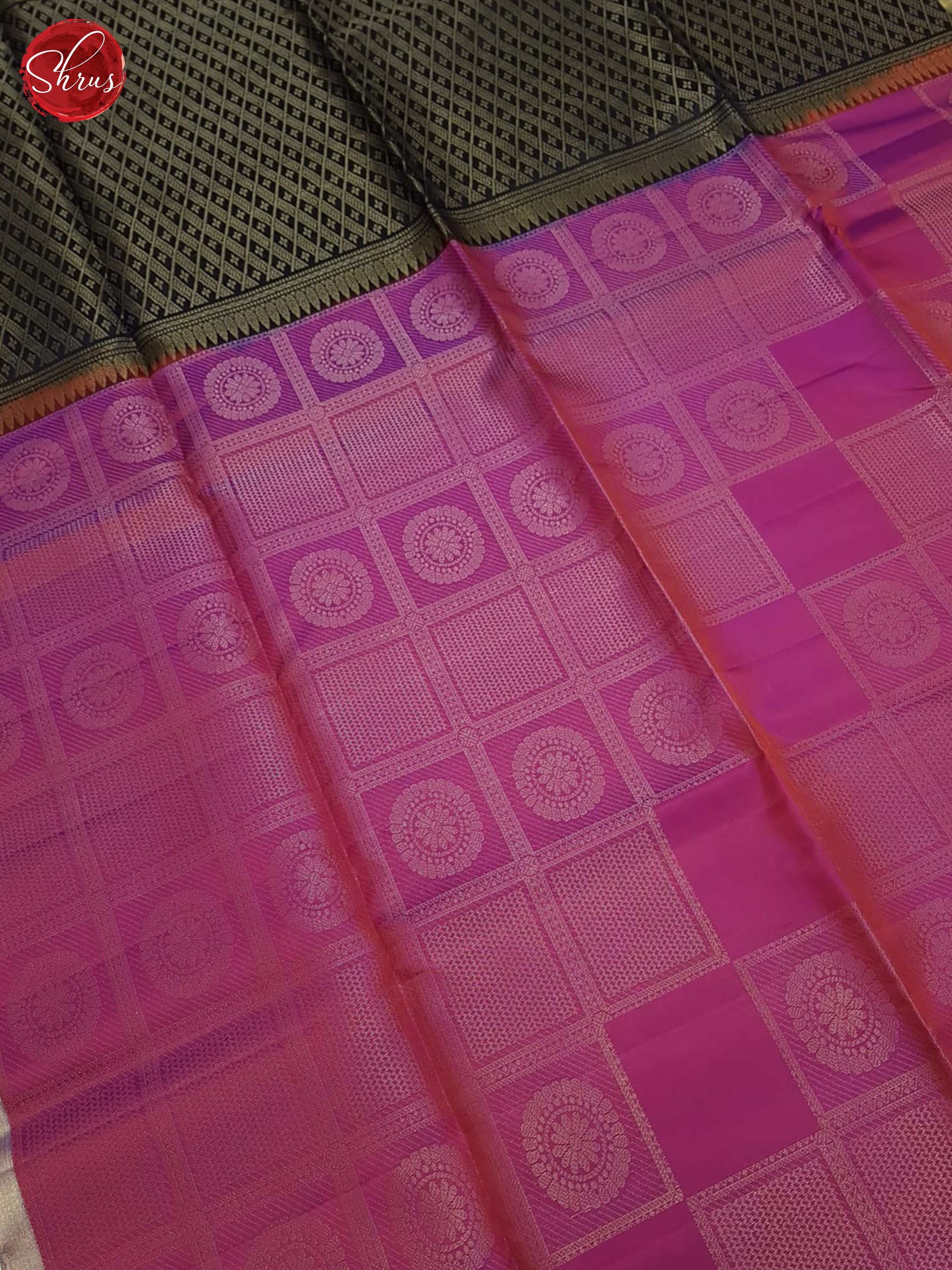 Purple And Blue - Soft Silk Saree - Shop on ShrusEternity.com