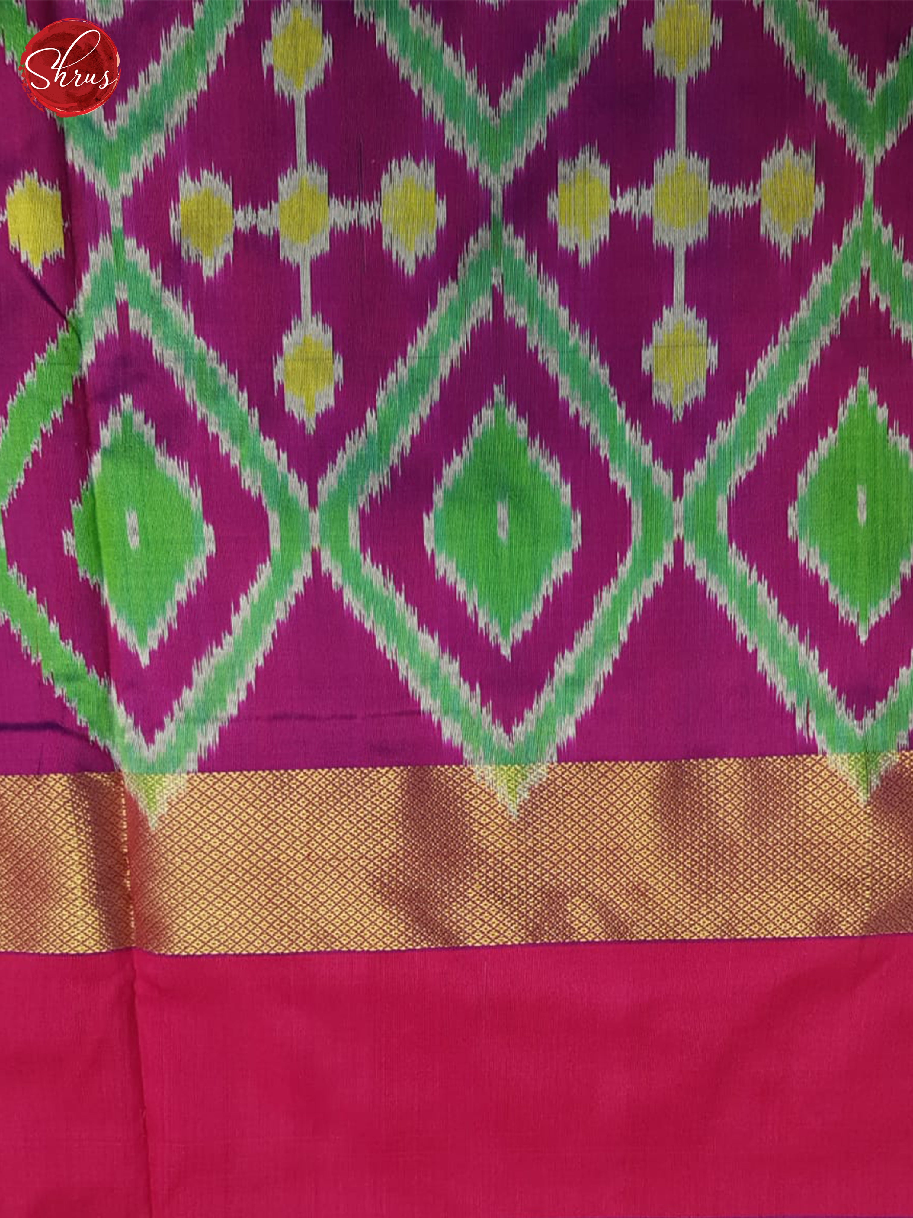 CBS16015 - Ikkat Silk Saree - Shop on ShrusEternity.com
