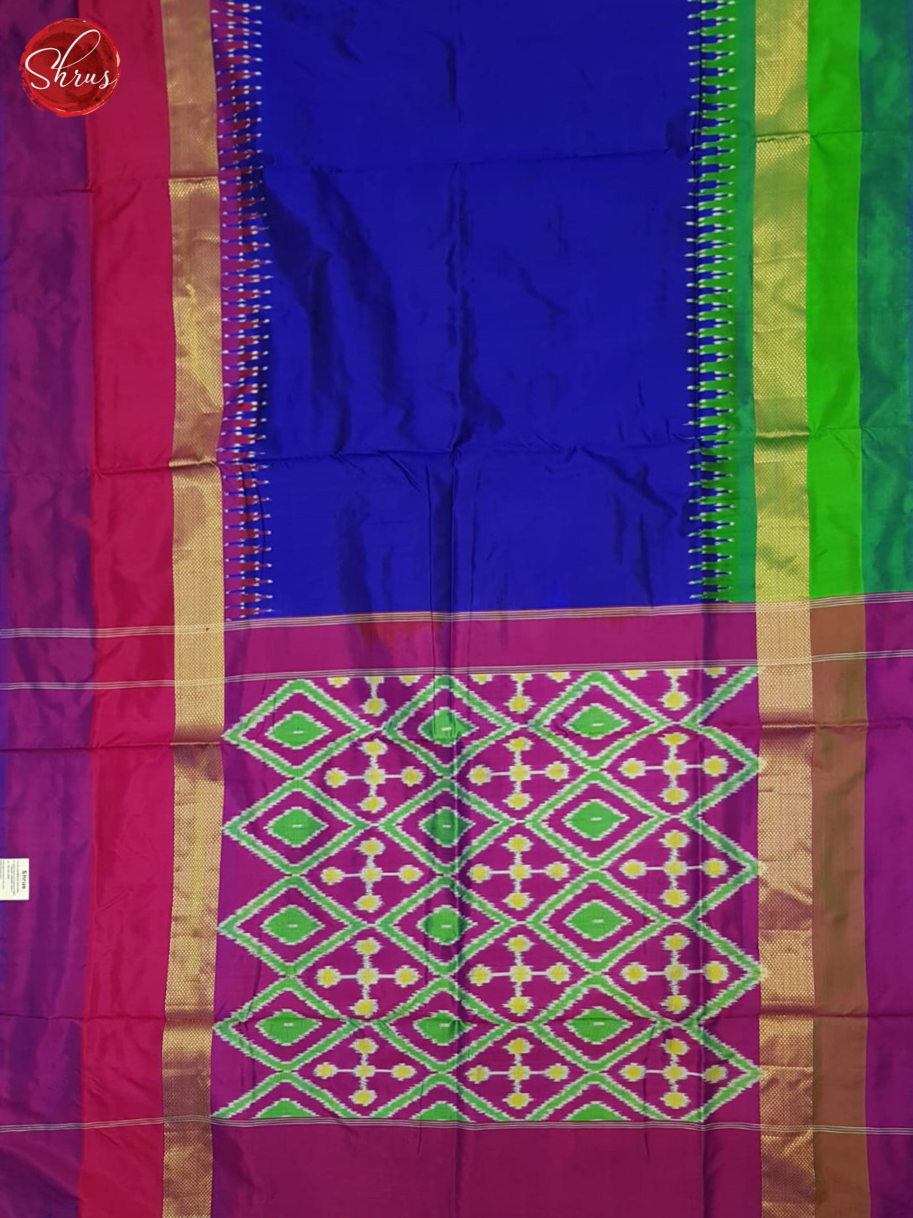 CBS16016 - Ikkat Silk Saree - Shop on ShrusEternity.com