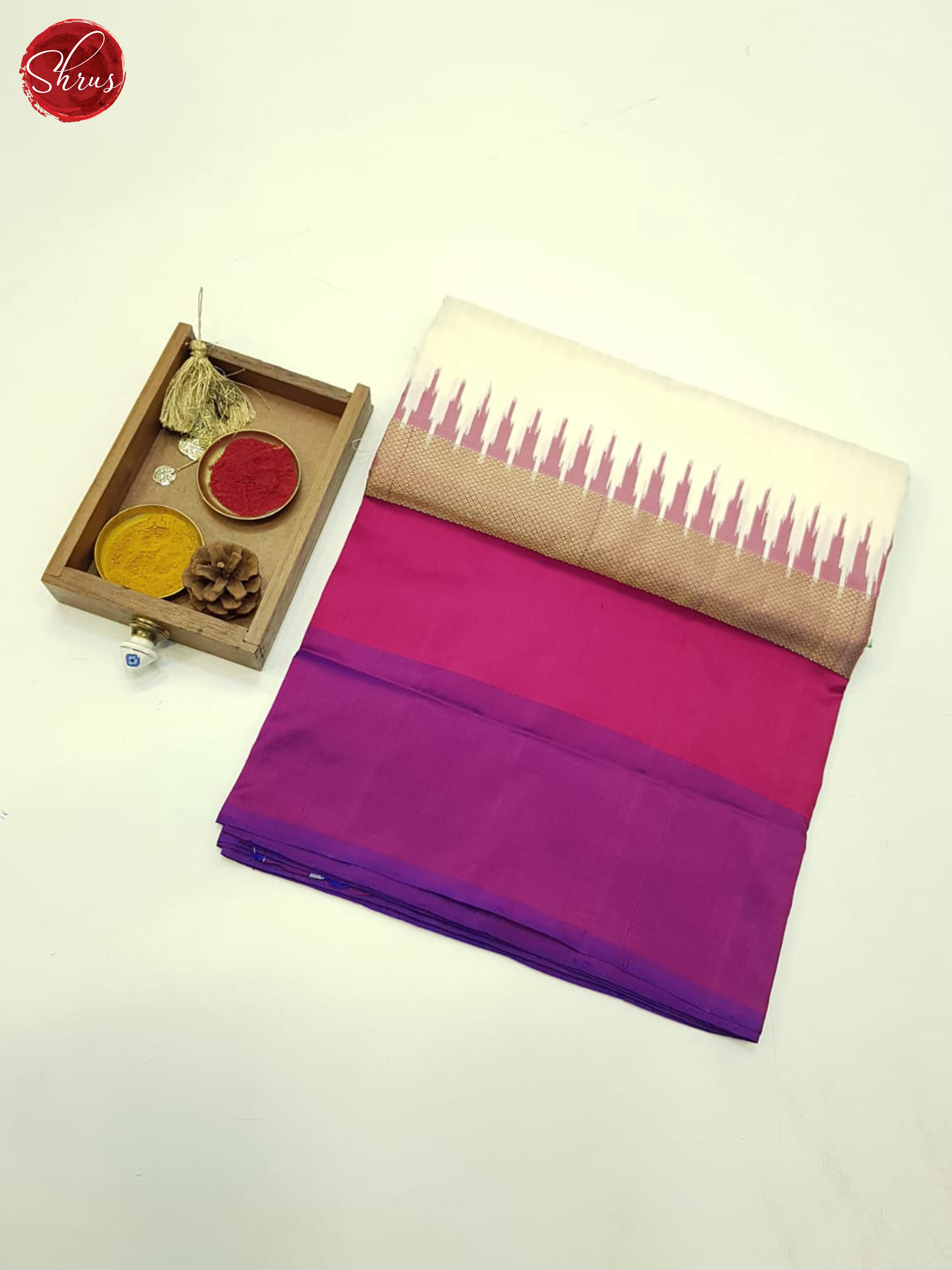 CBS16017 -Ikkat Silk Saree - Shop on ShrusEternity.com