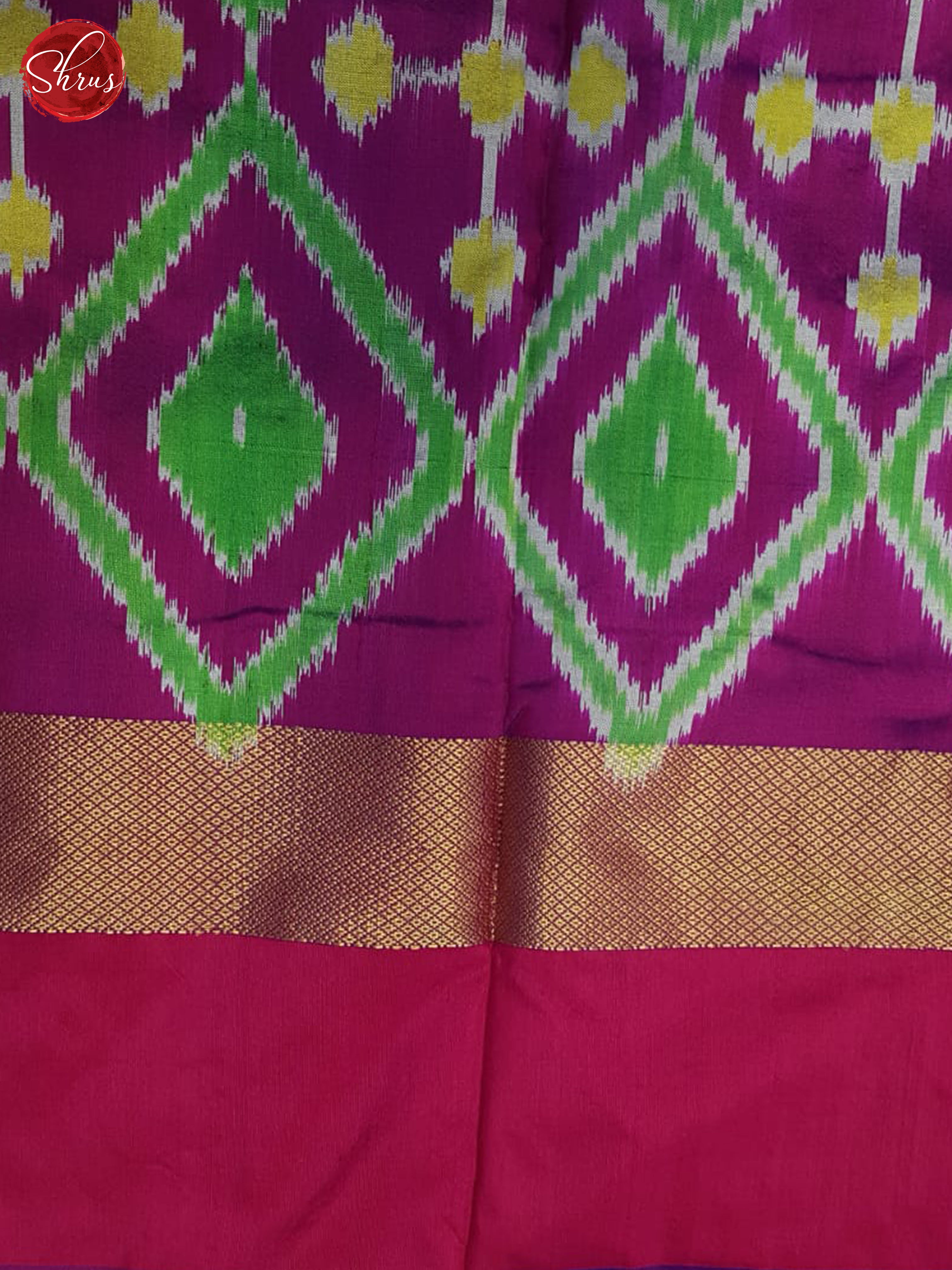 CBS16017 -Ikkat Silk Saree - Shop on ShrusEternity.com