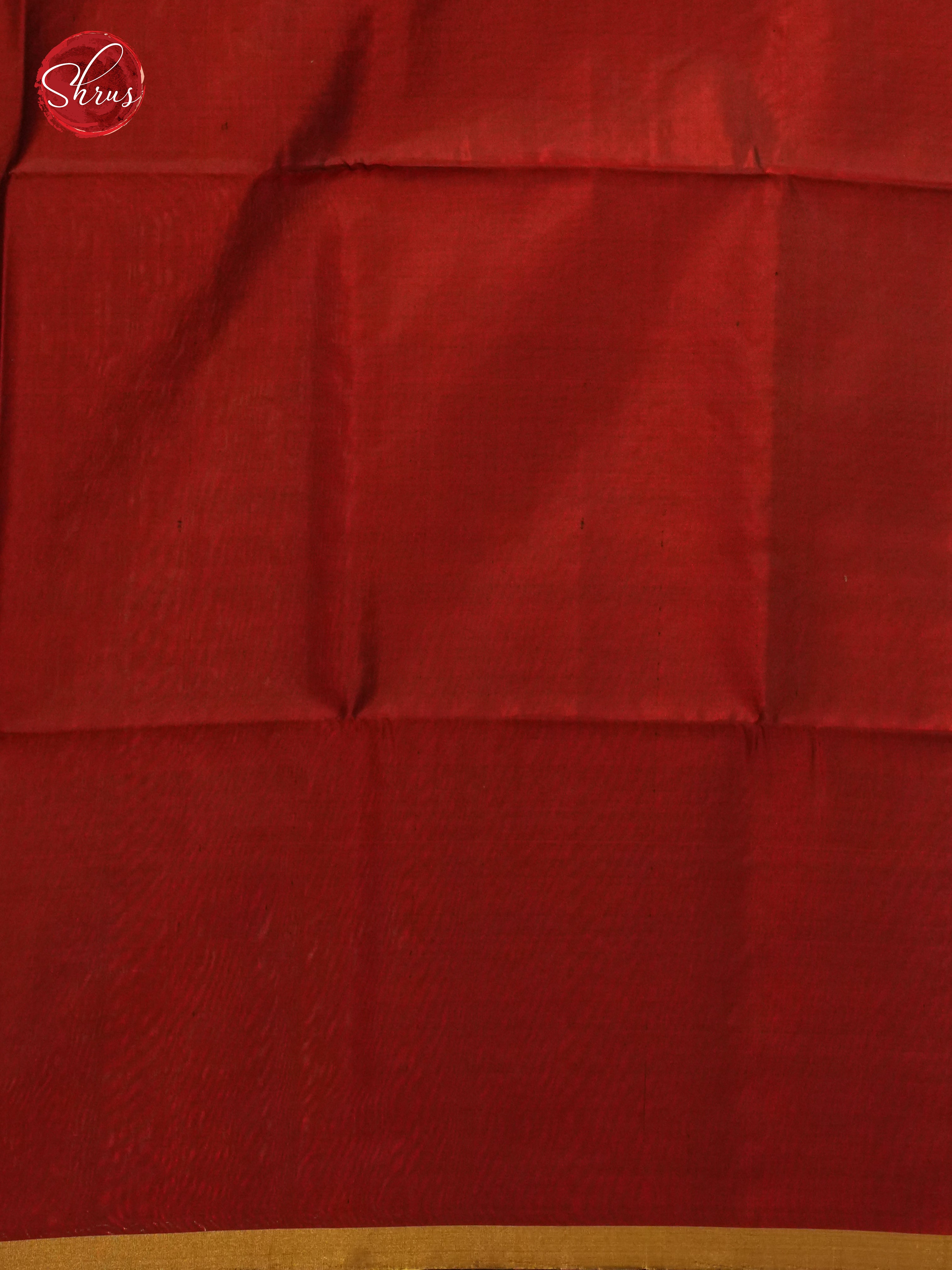 Green & Maroon - Soft Silk Saree - Shop on ShrusEternity.com