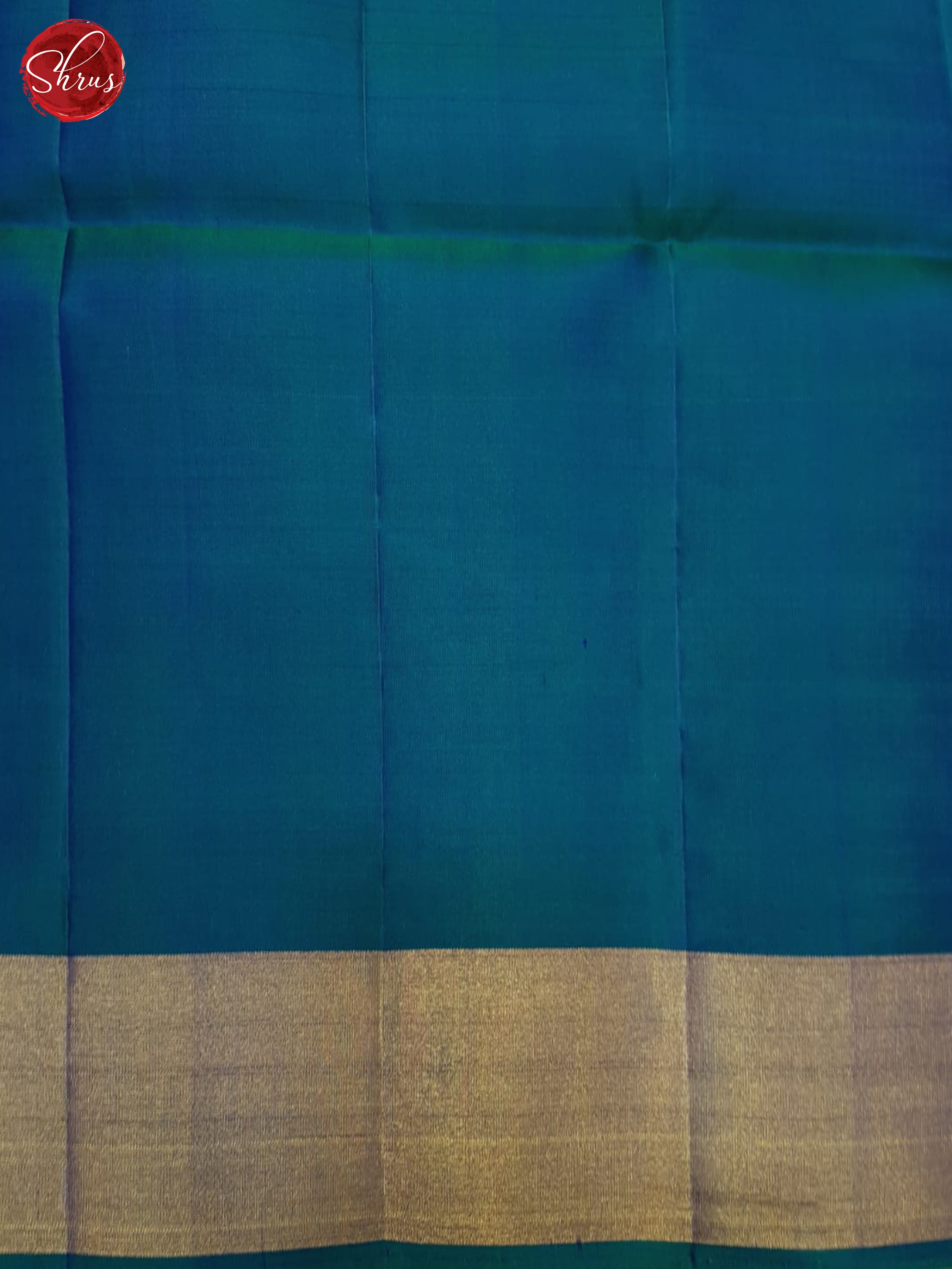Yellow , Green & Blue- Soft Silk Saree - Shop on ShrusEternity.com