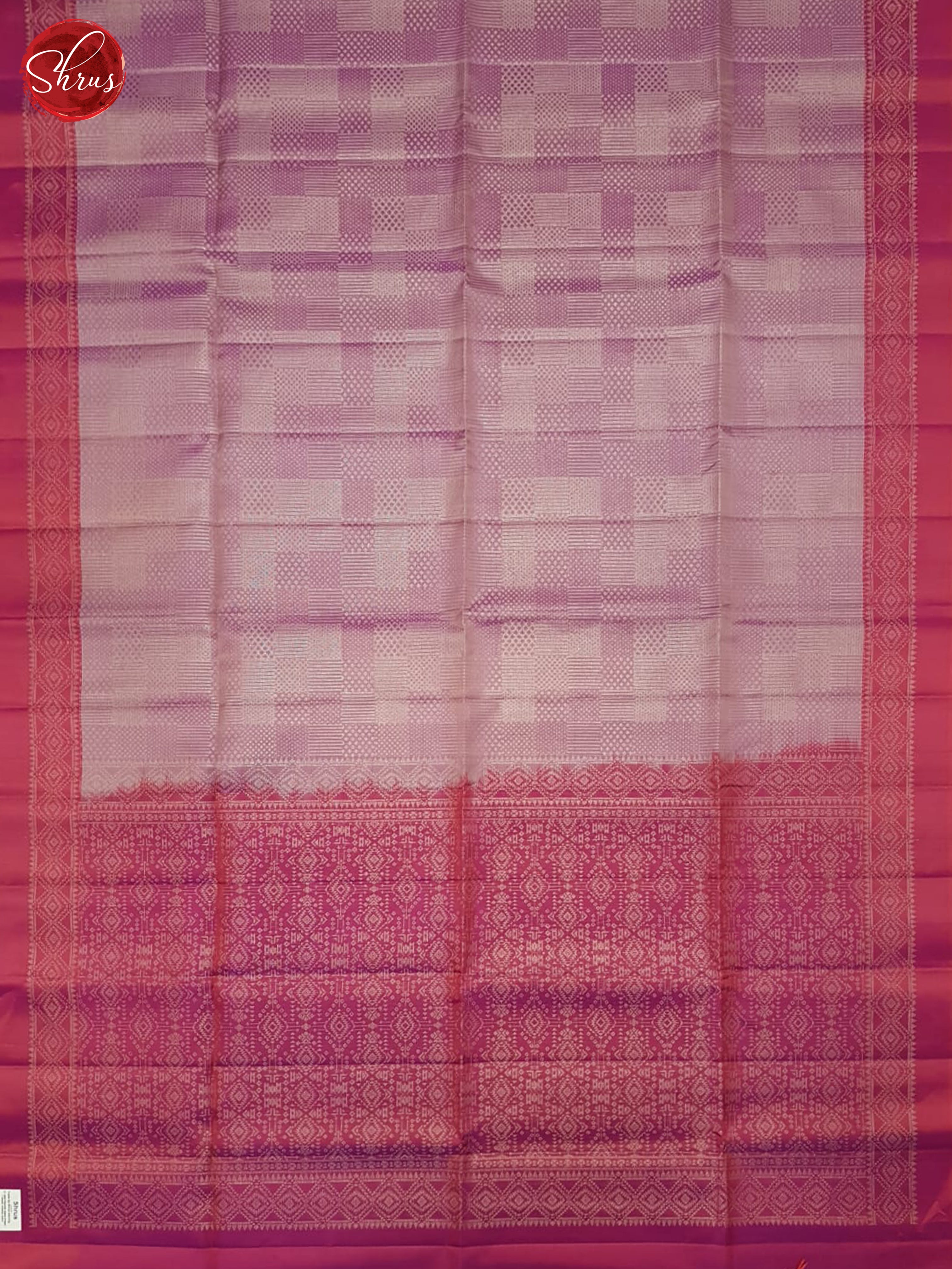 Dusty Pink & Pink - Soft Silk Saree - Shop on ShrusEternity.com