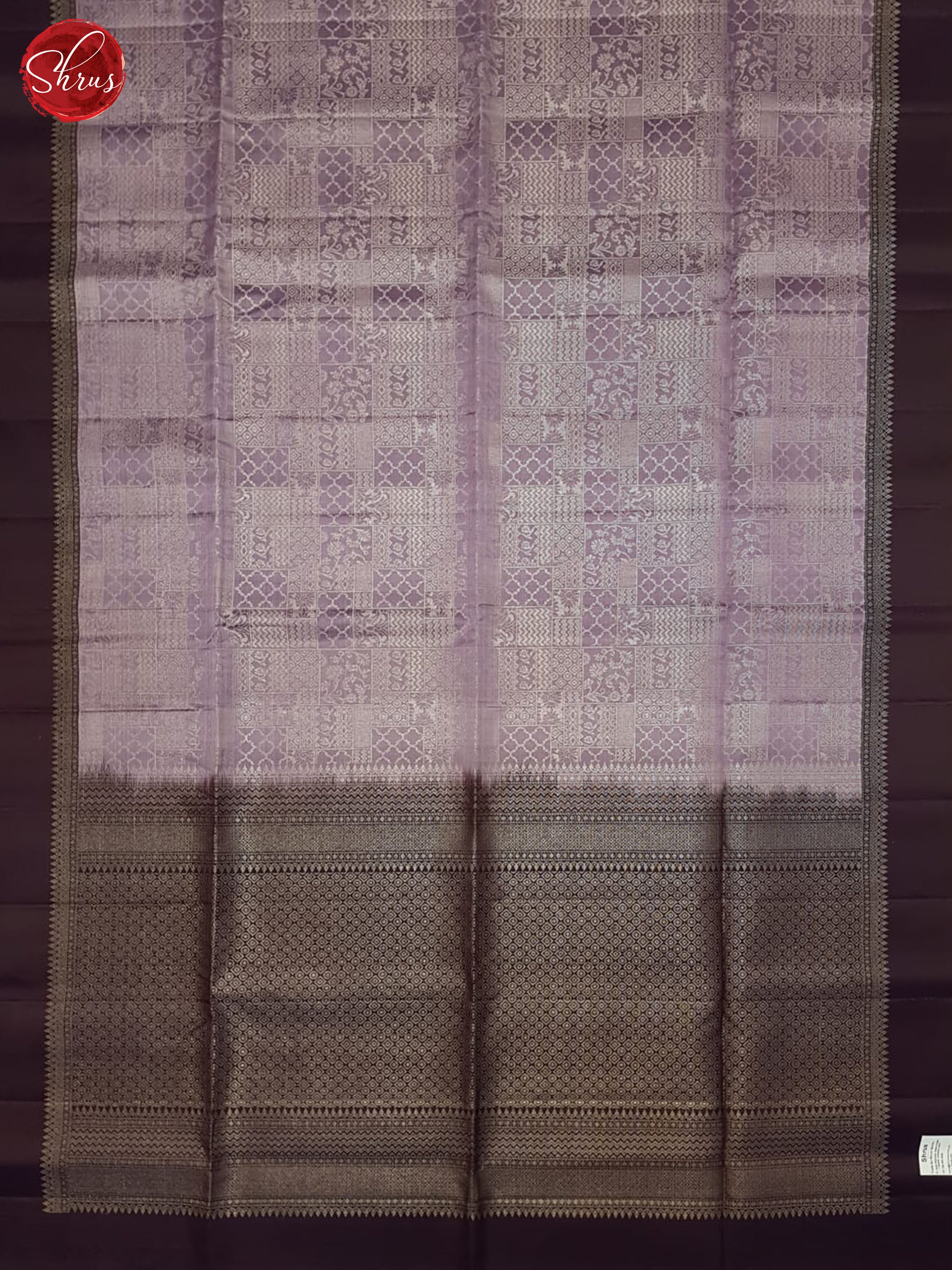 Lavender & Wine - Soft Silk Saree - Shop on ShrusEternity.com