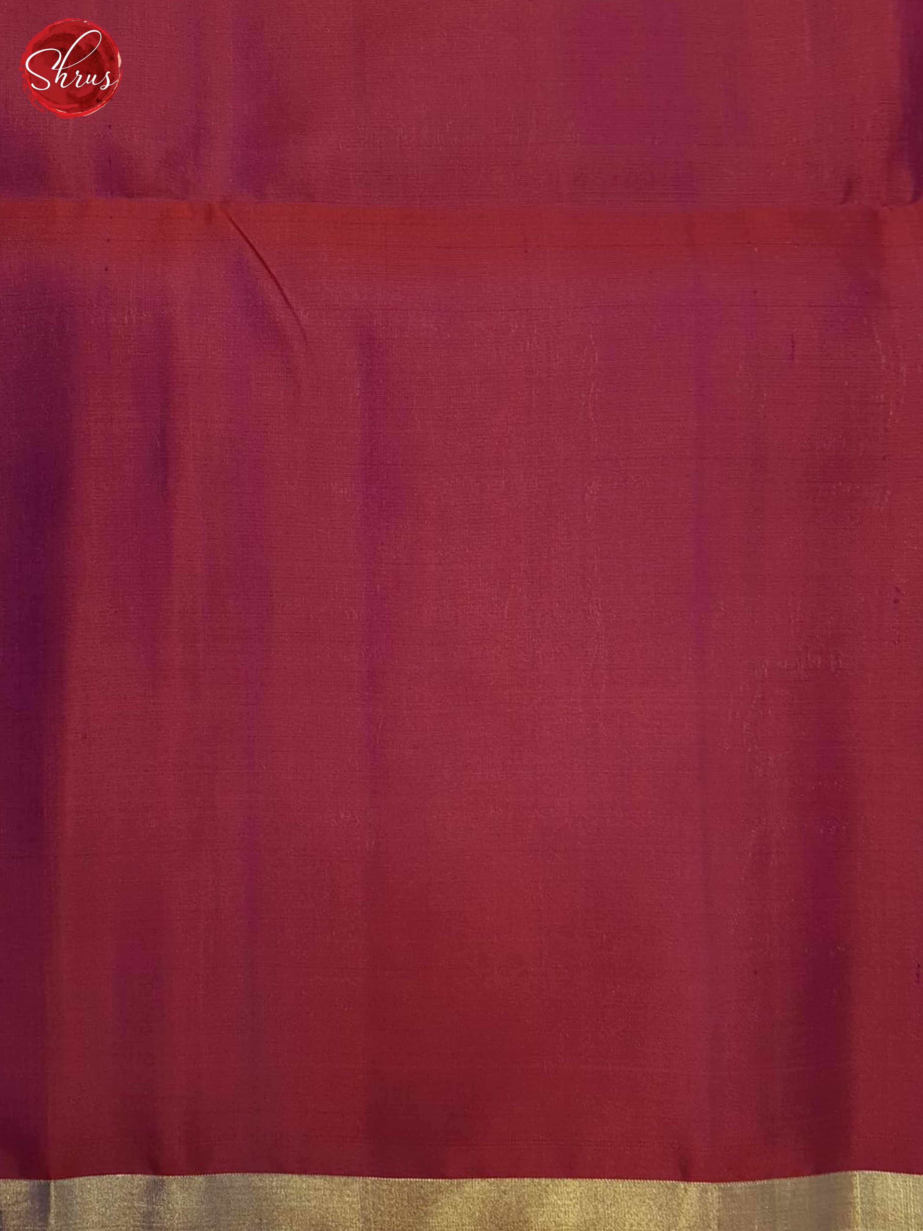 Maroon(Single Tone)- Soft Silk Saree - Shop on ShrusEternity.com
