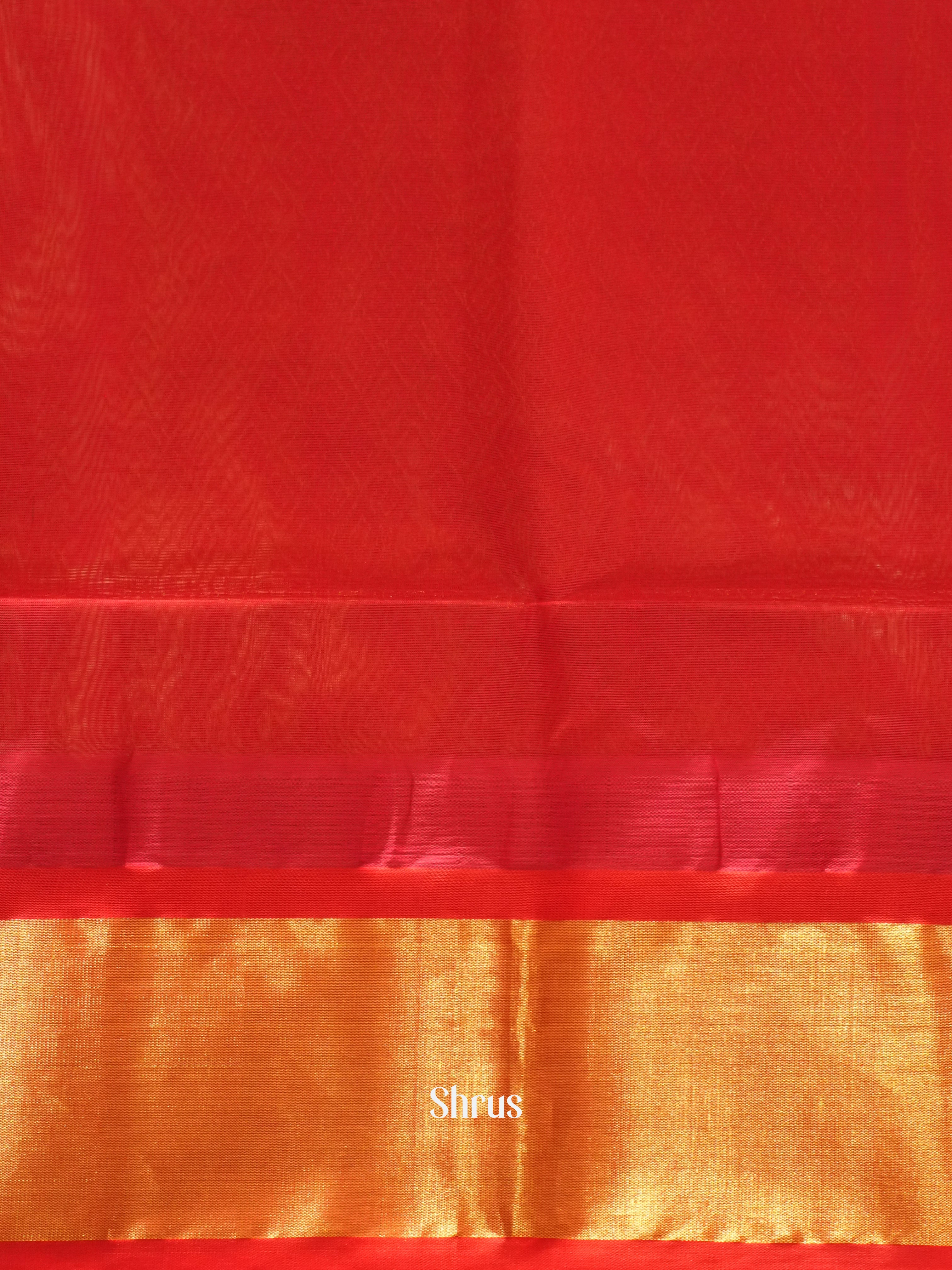 Cream And Red - Silk Cotton - Shop on ShrusEternity.com