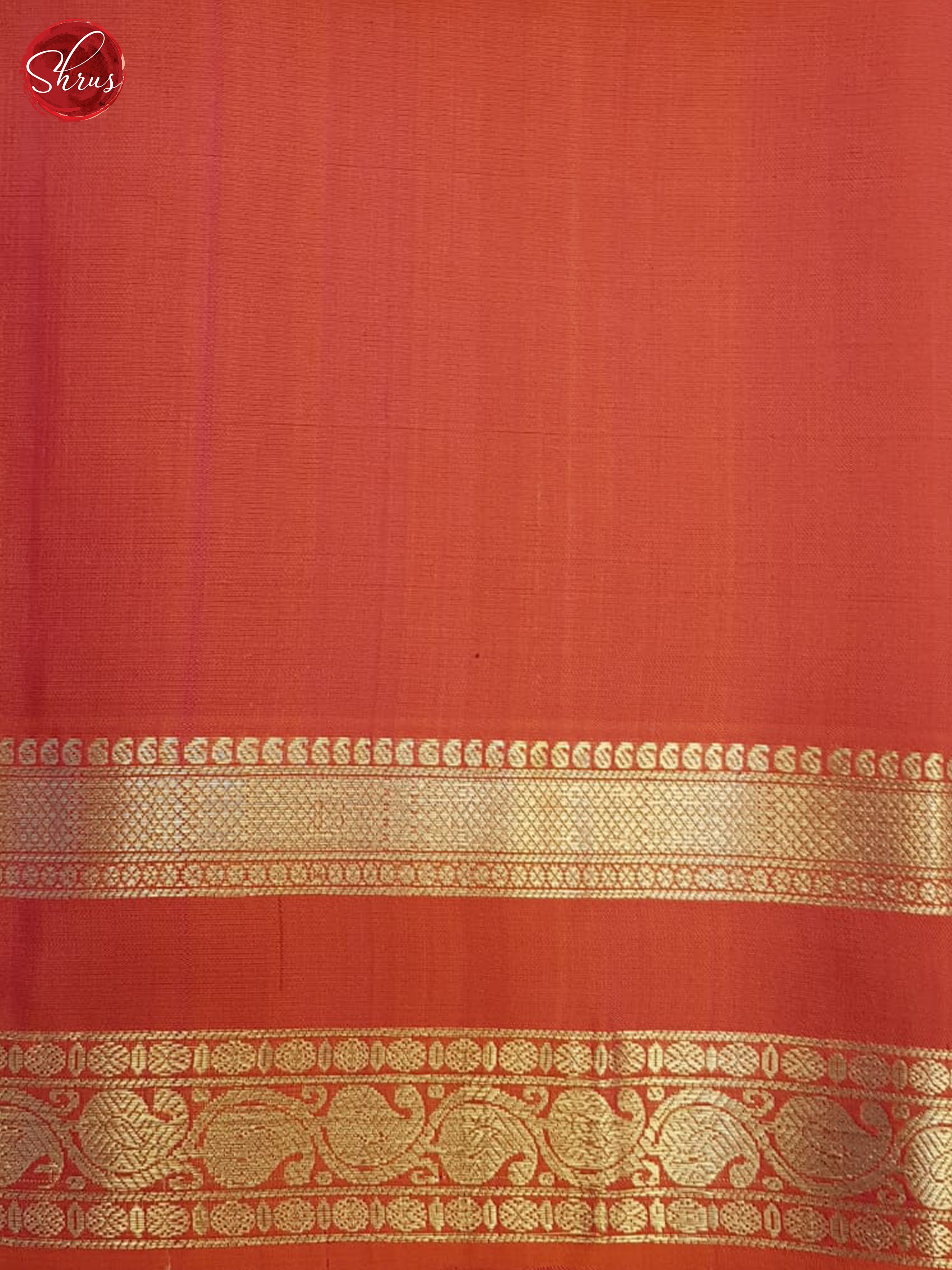 Wine And Orange- Soft Silk Saree - Shop on ShrusEternity.com