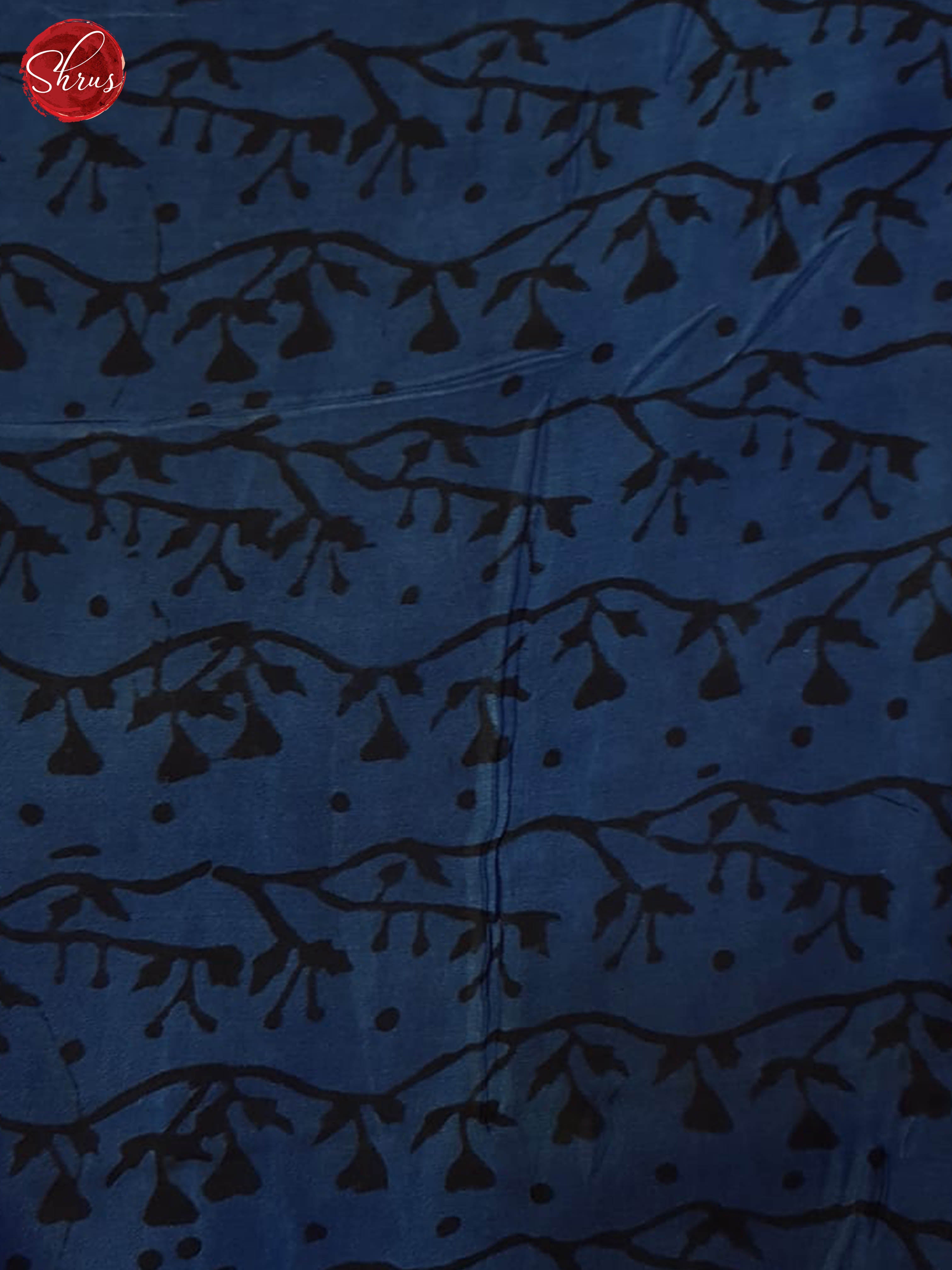 Blue - Modal Silk Saree - Shop on ShrusEternity.com