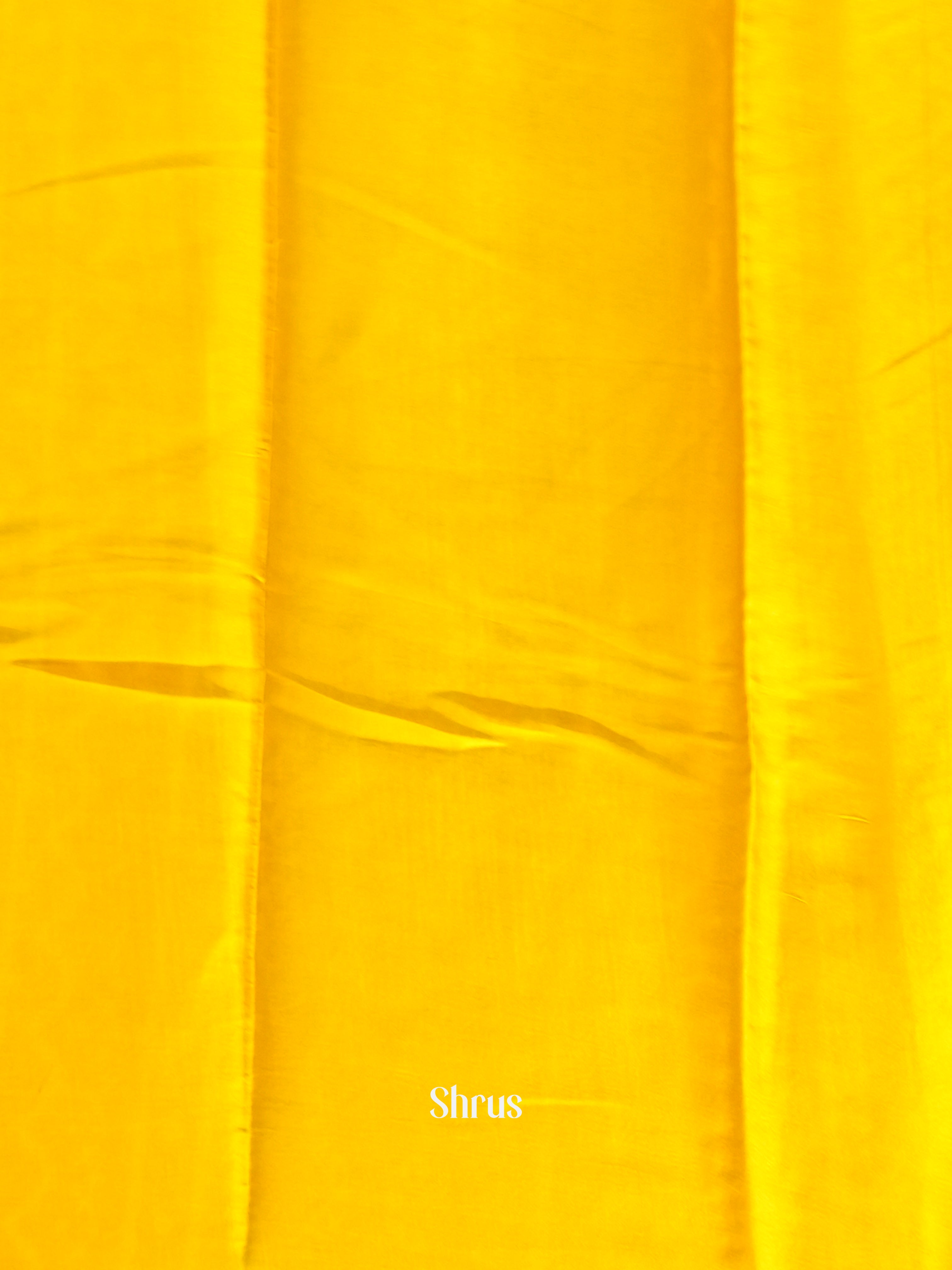 Yellow - Modal Silk Saree - Shop on ShrusEternity.com