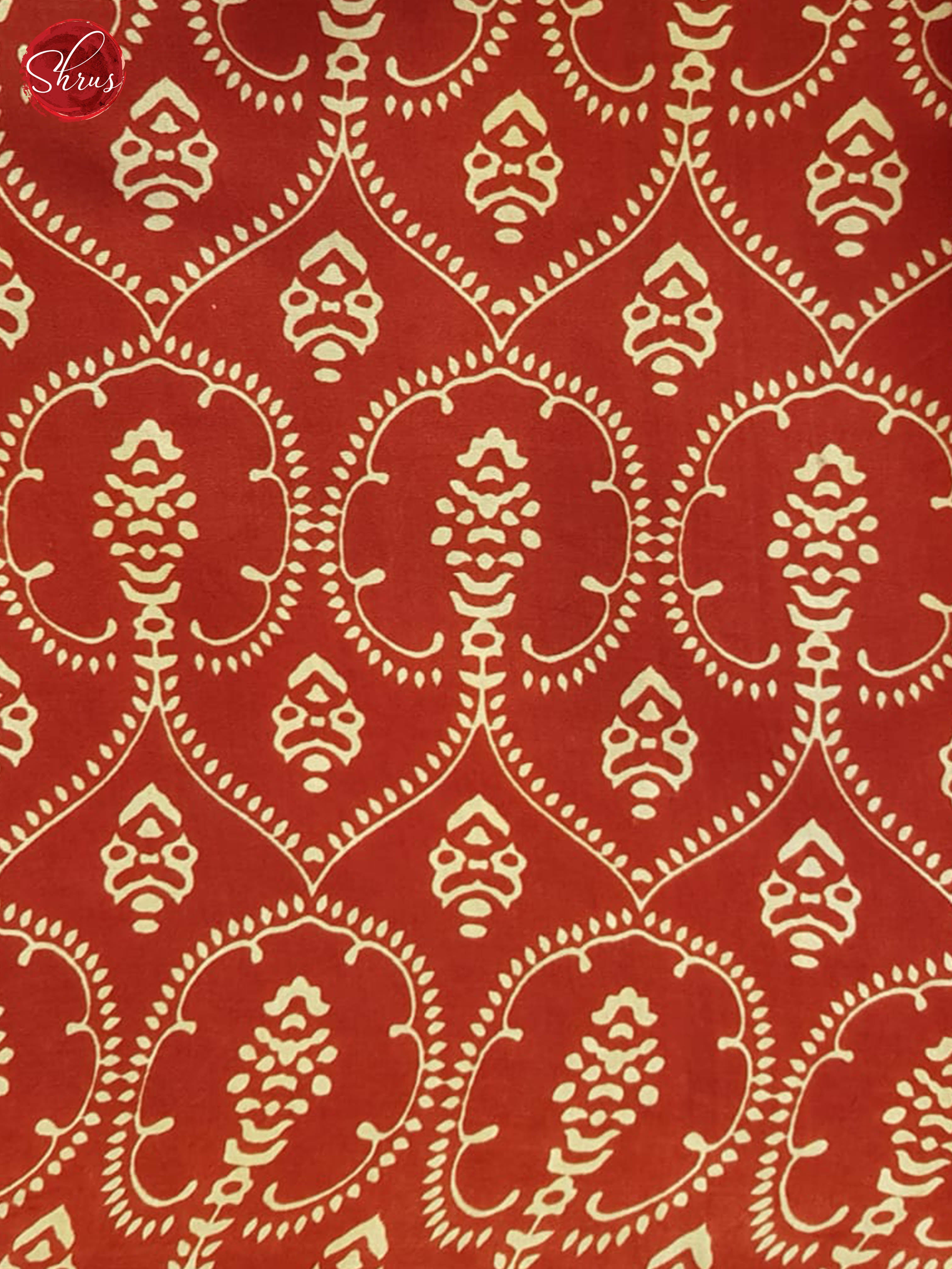 Blue & Red - Modal Silk Saree - Shop on ShrusEternity.com