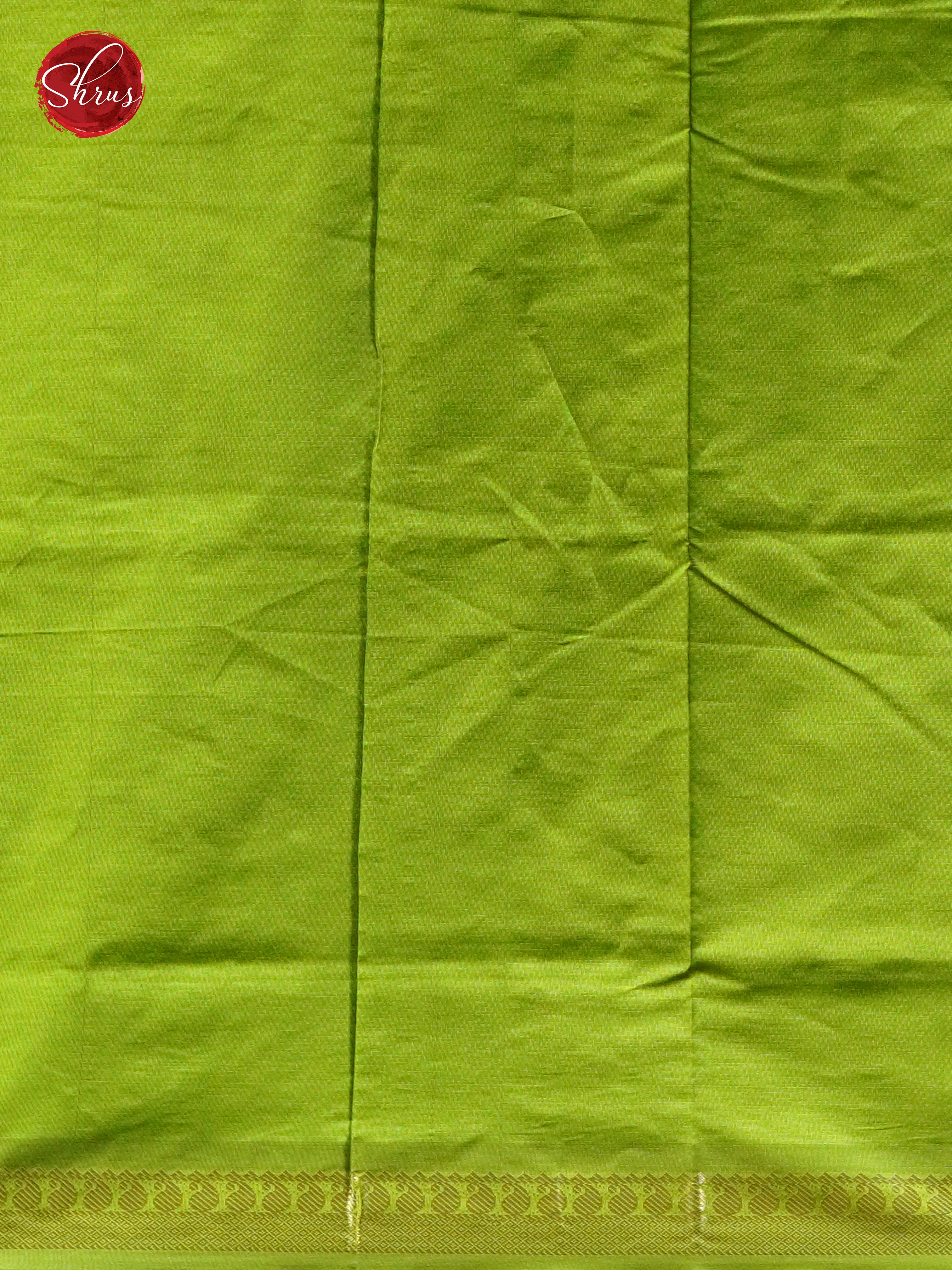 Blue & Green- Silk cotton-half pure Saree - Shop on ShrusEternity.com