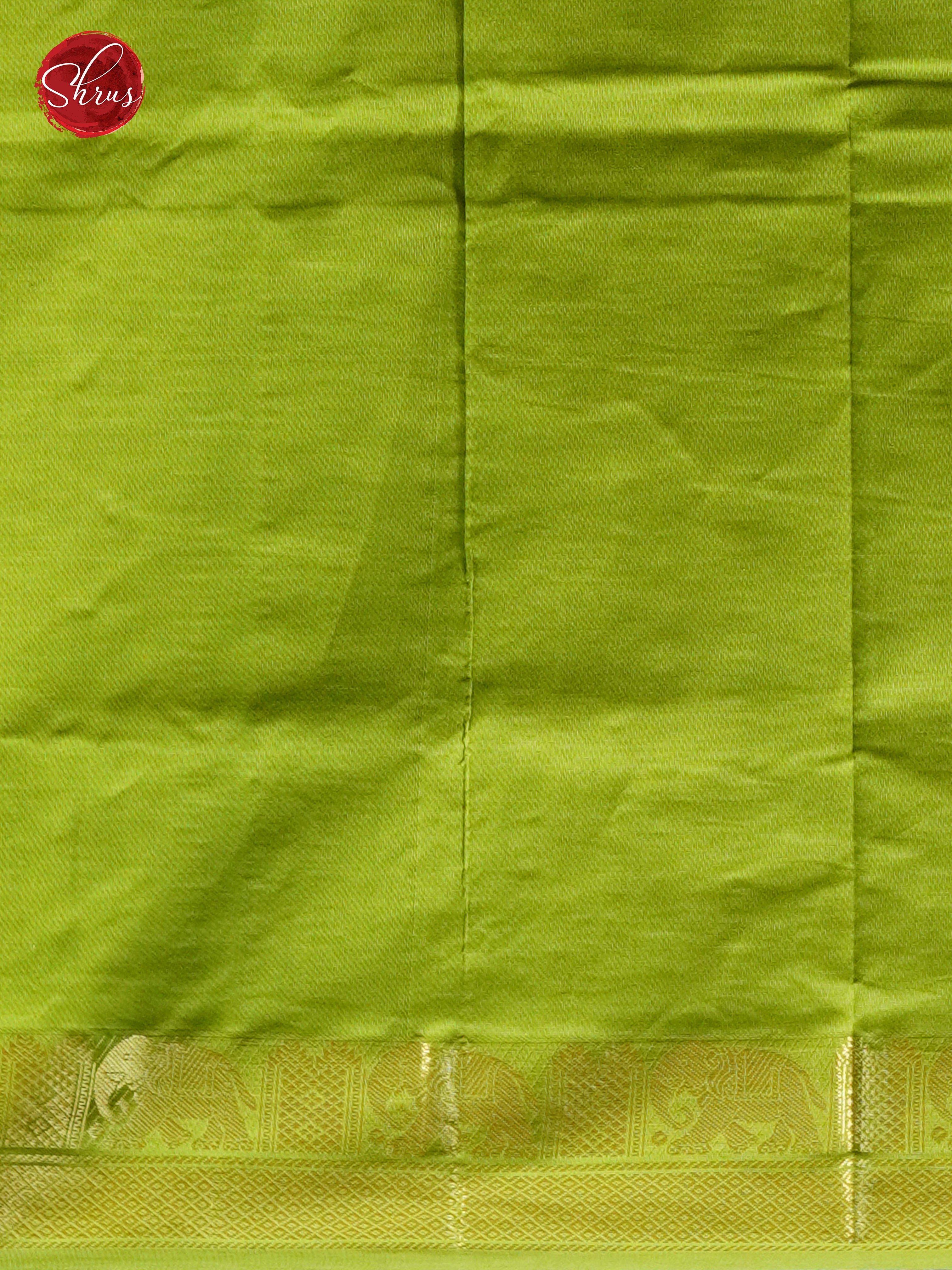 Dark Green & Green - Silk cotton-half pure Saree - Shop on ShrusEternity.com