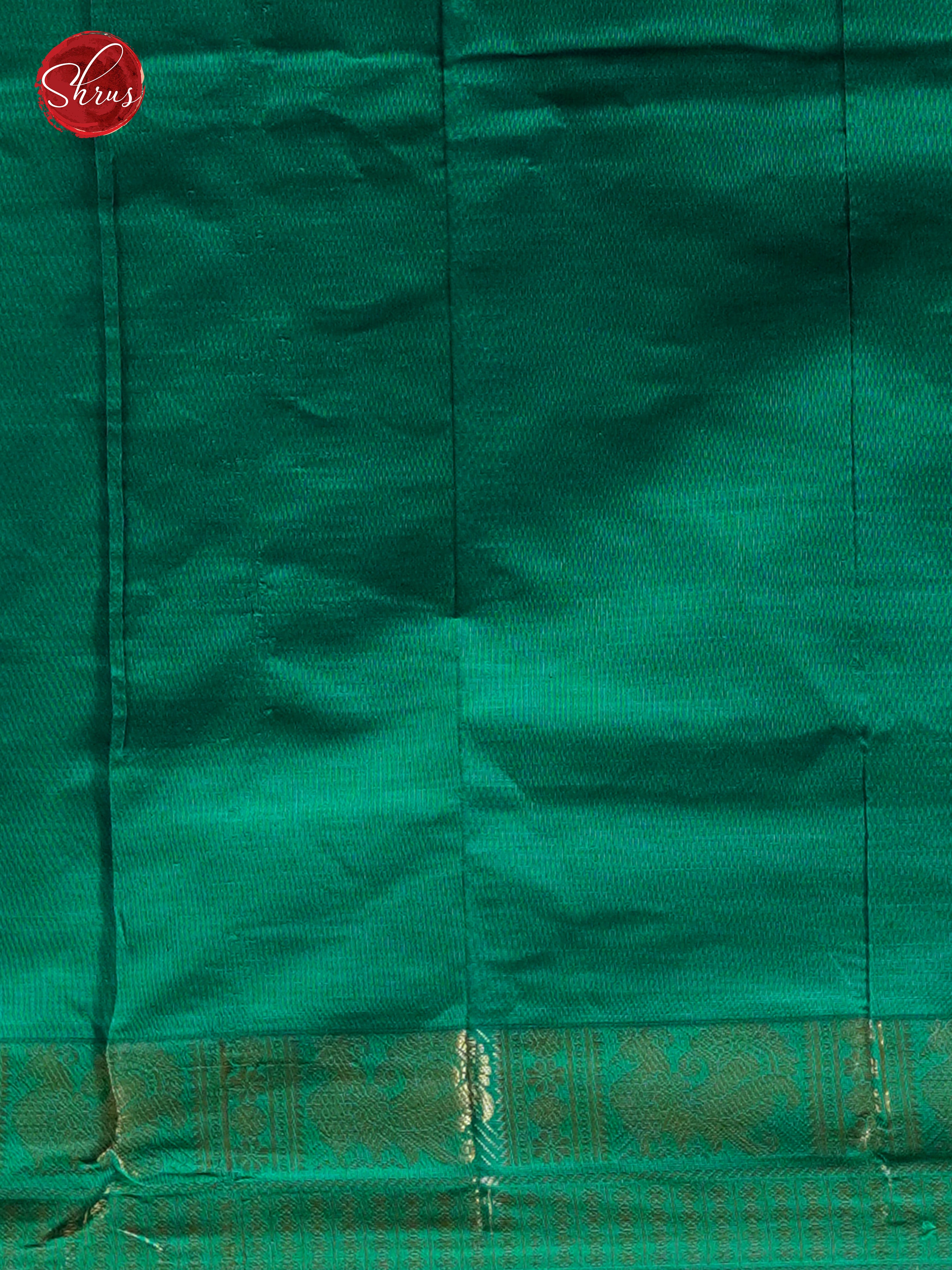 Red & Green - Silk cotton-half pure Saree - Shop on ShrusEternity.com