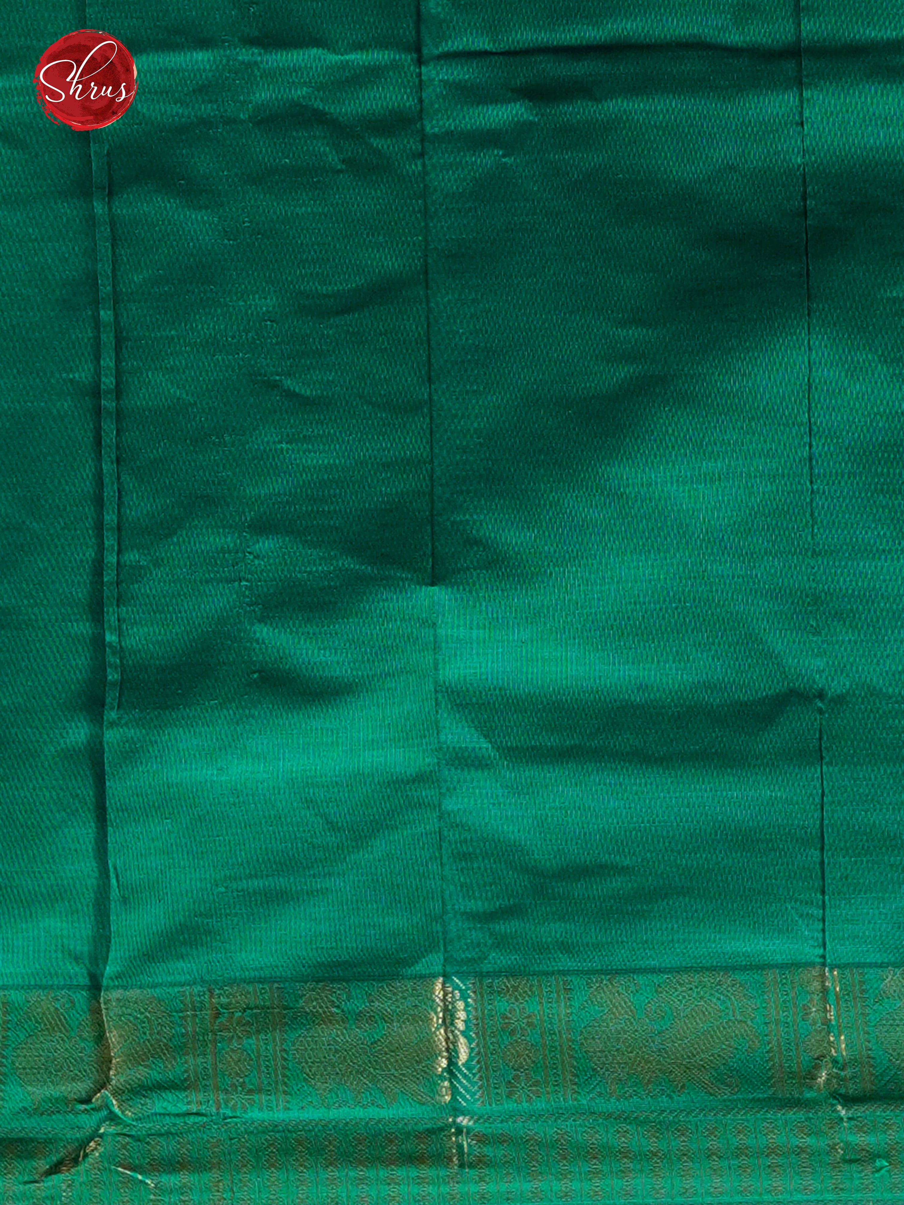 Red & Green - Silk cotton-half pure Saree - Shop on ShrusEternity.com