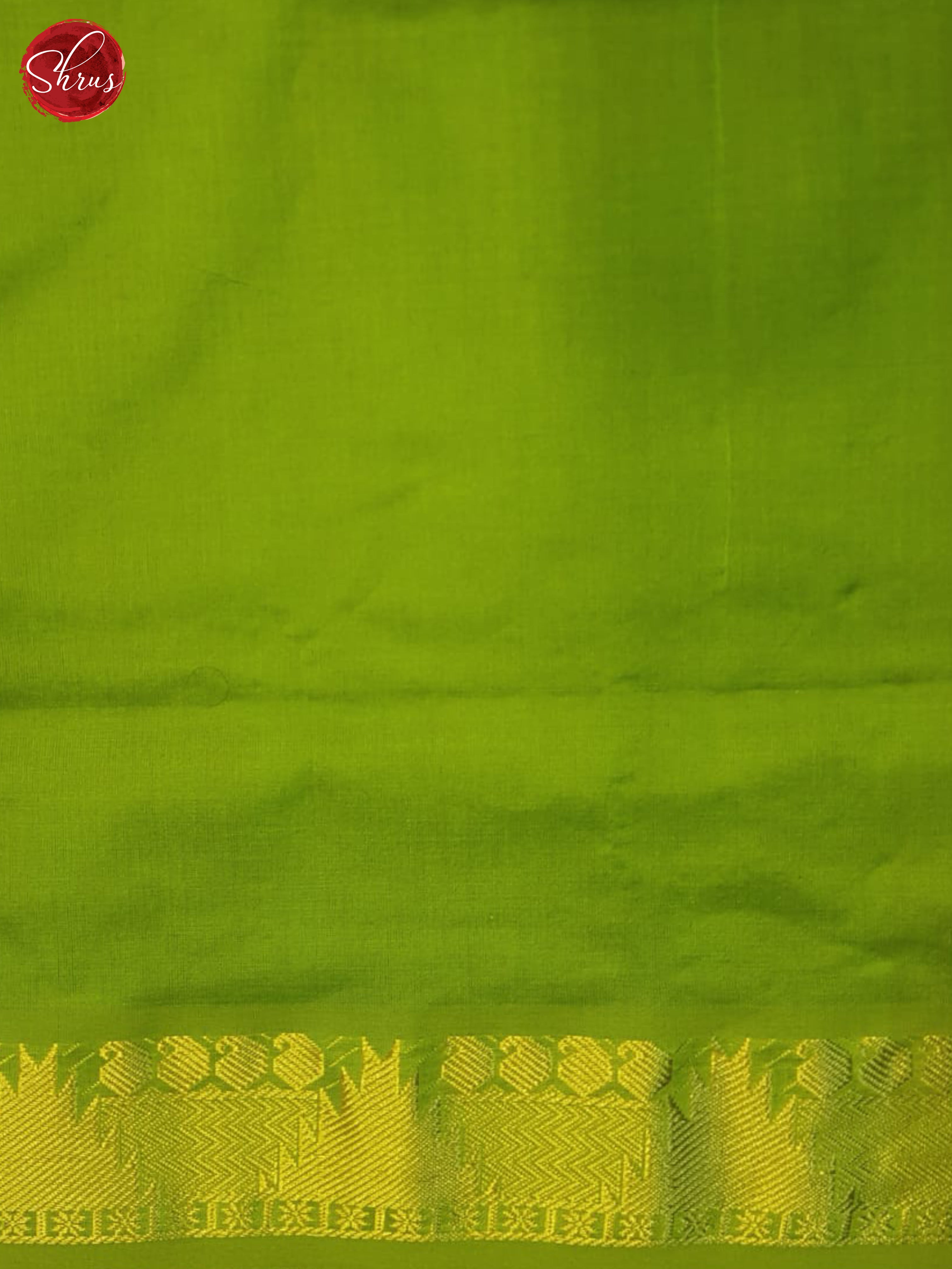 Deep Wine And Green- Silk Cotton Half-pure Saree - Shop on ShrusEternity.com