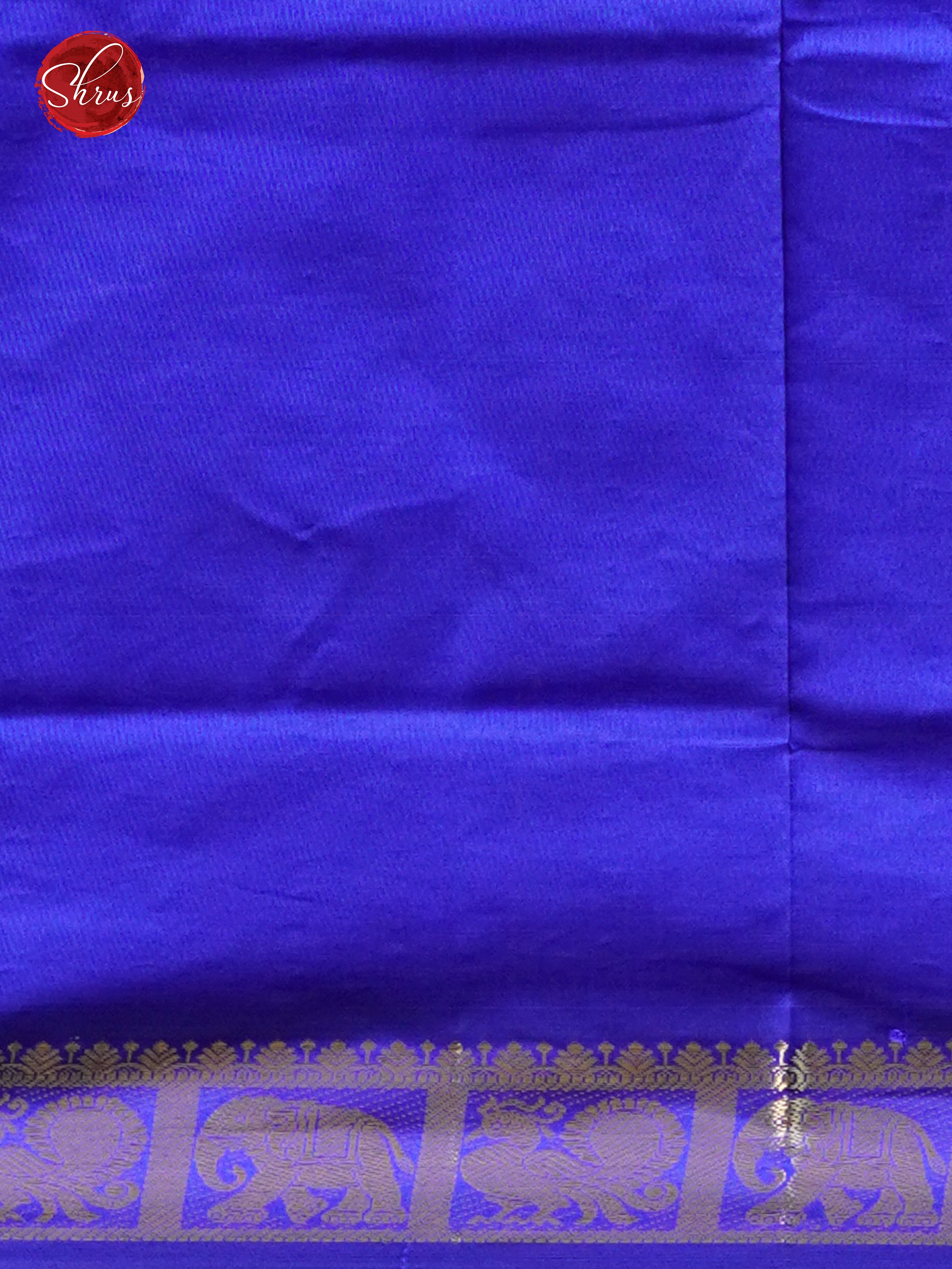 Pink & Blue- Silk Cotton-half pure Saree