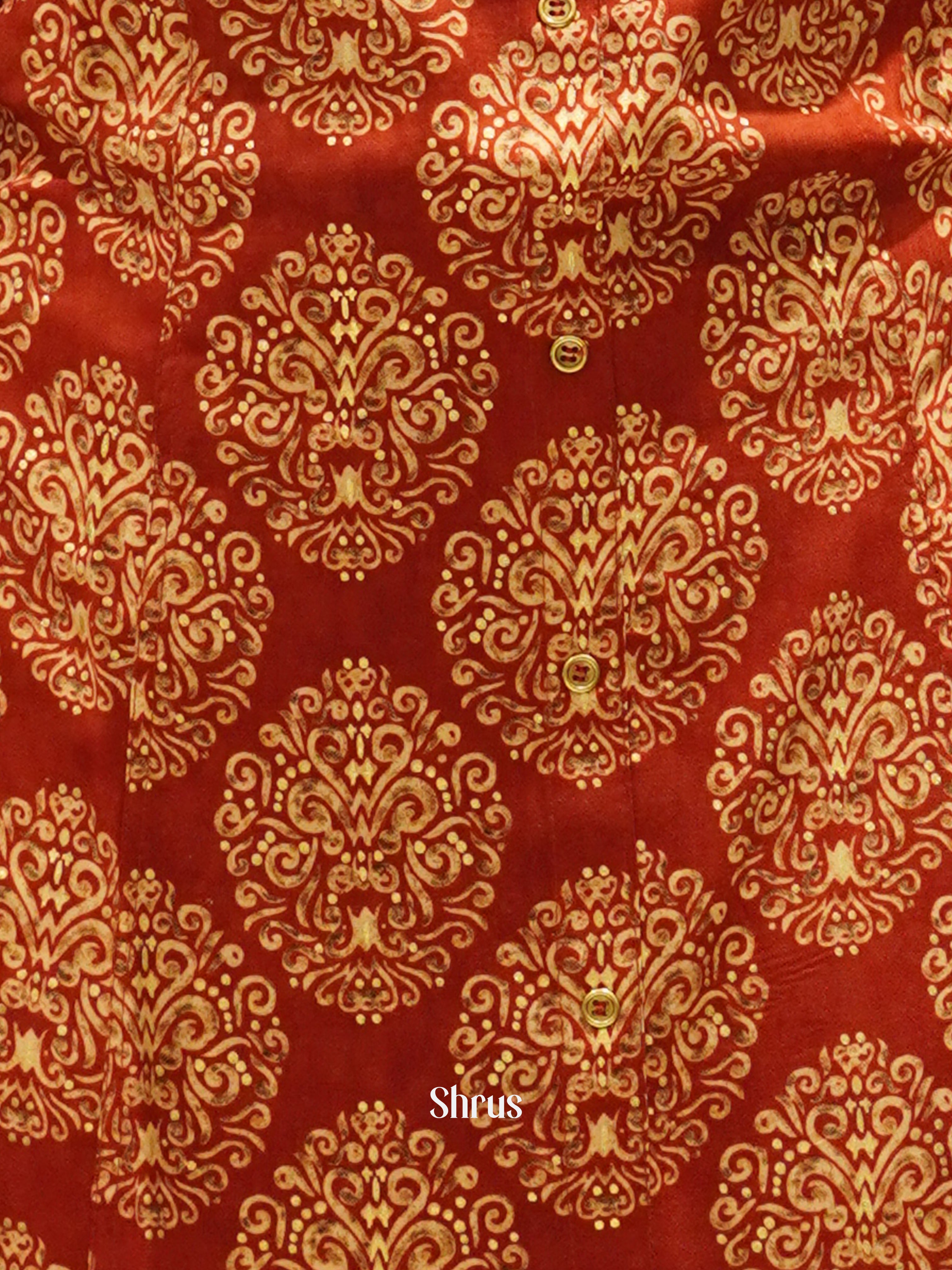 Red - Readymade Kurti - Shop on ShrusEternity.com