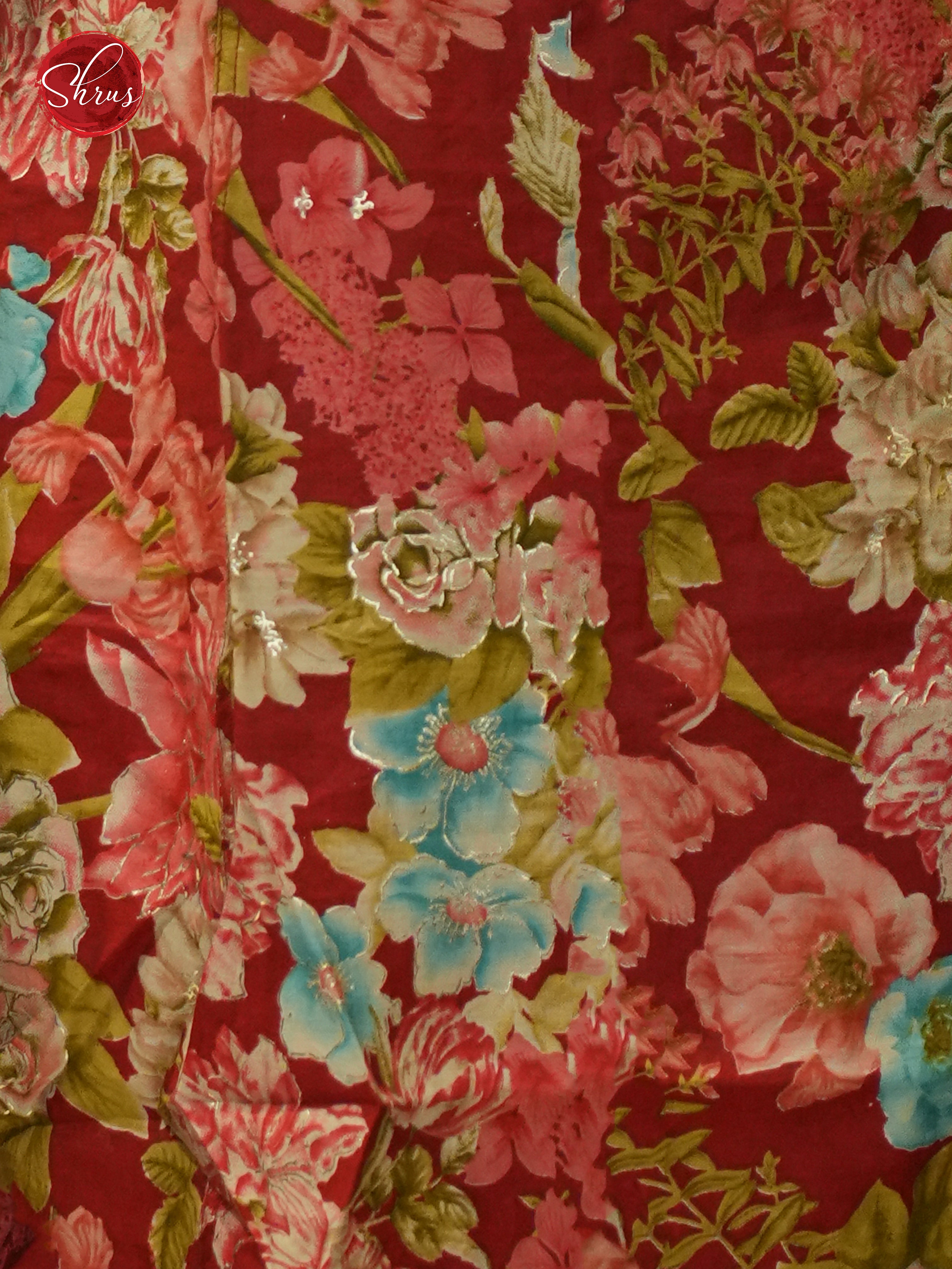 Red - Readymade Printed Kurti - Shop on ShrusEternity.com