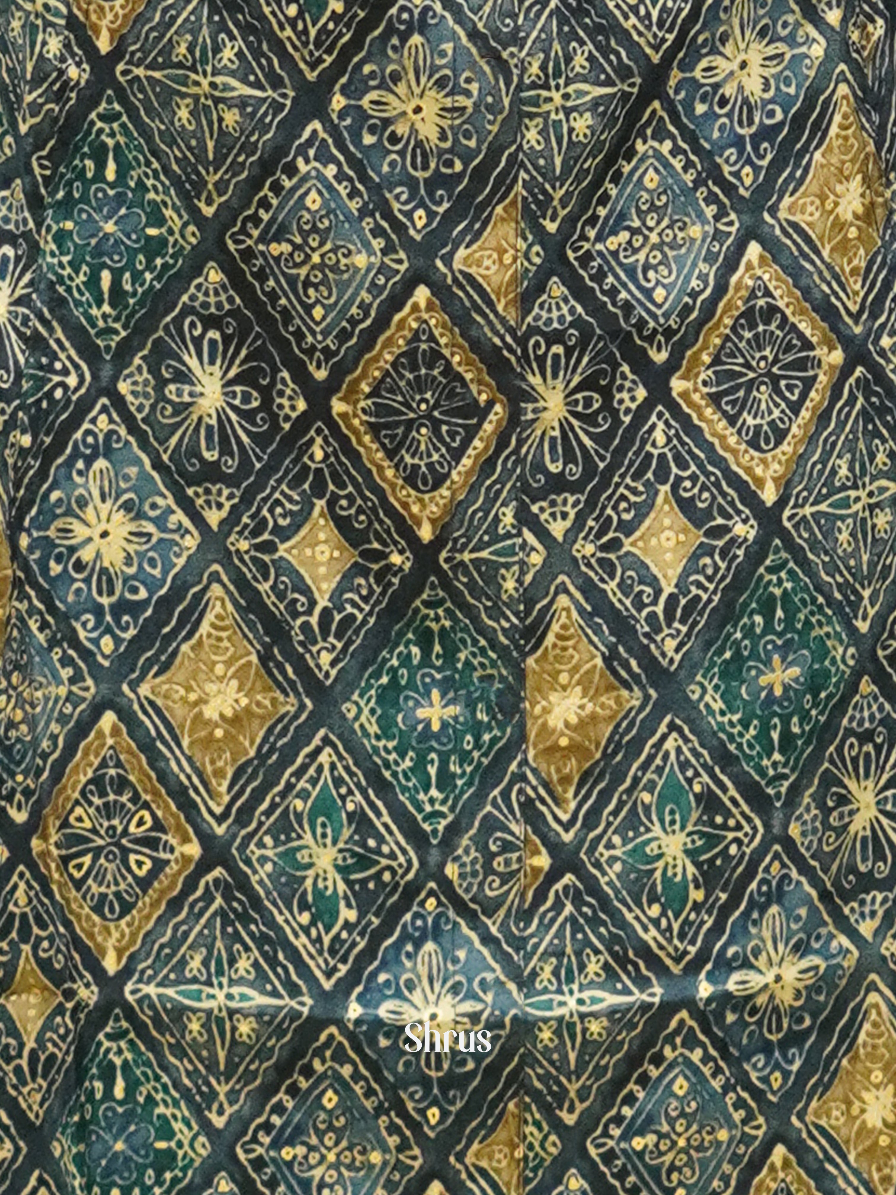 Blue - Readymade Kurti - Shop on ShrusEternity.com