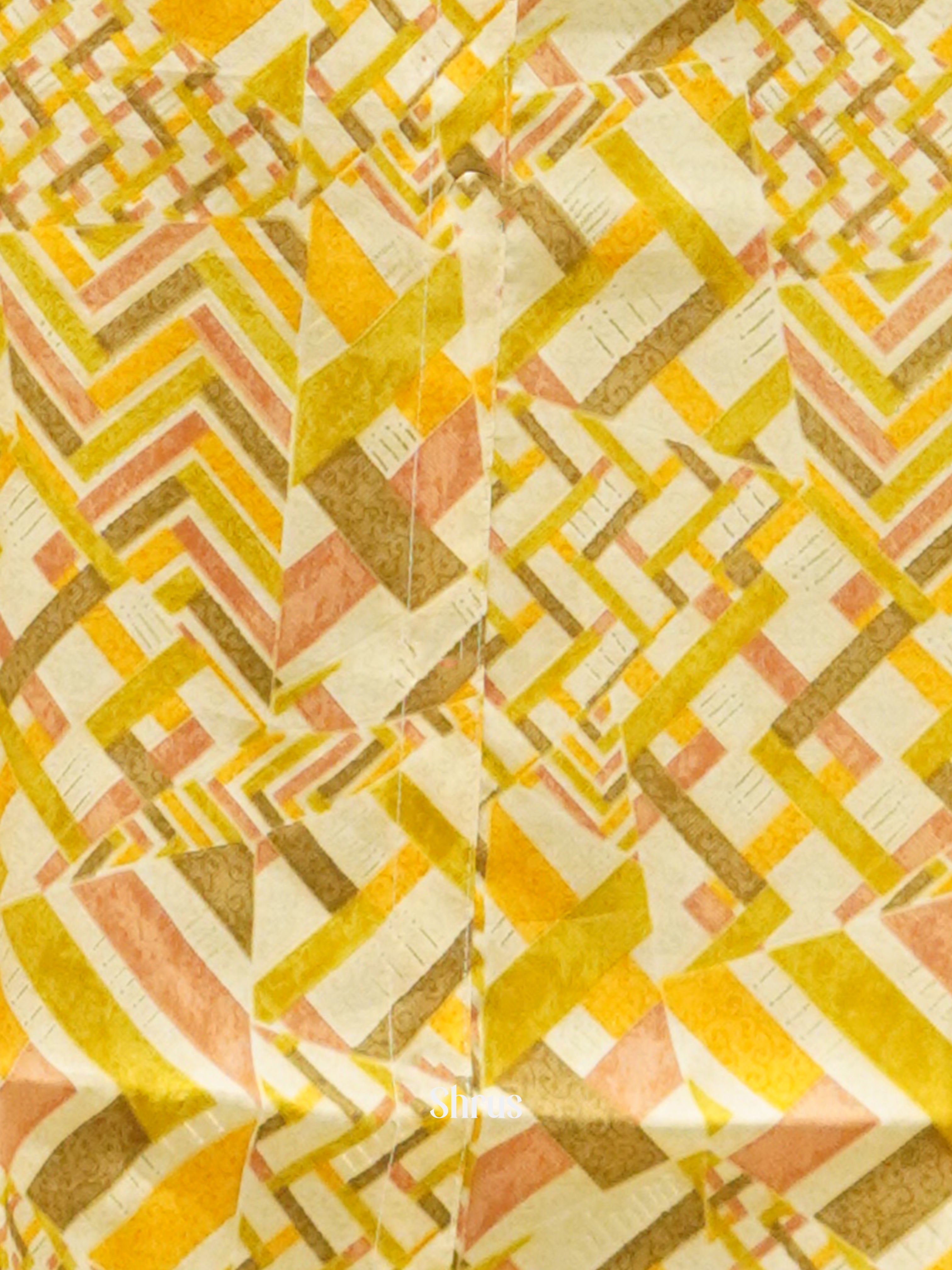 Yellow - Readymade Kurti - Shop on ShrusEternity.com