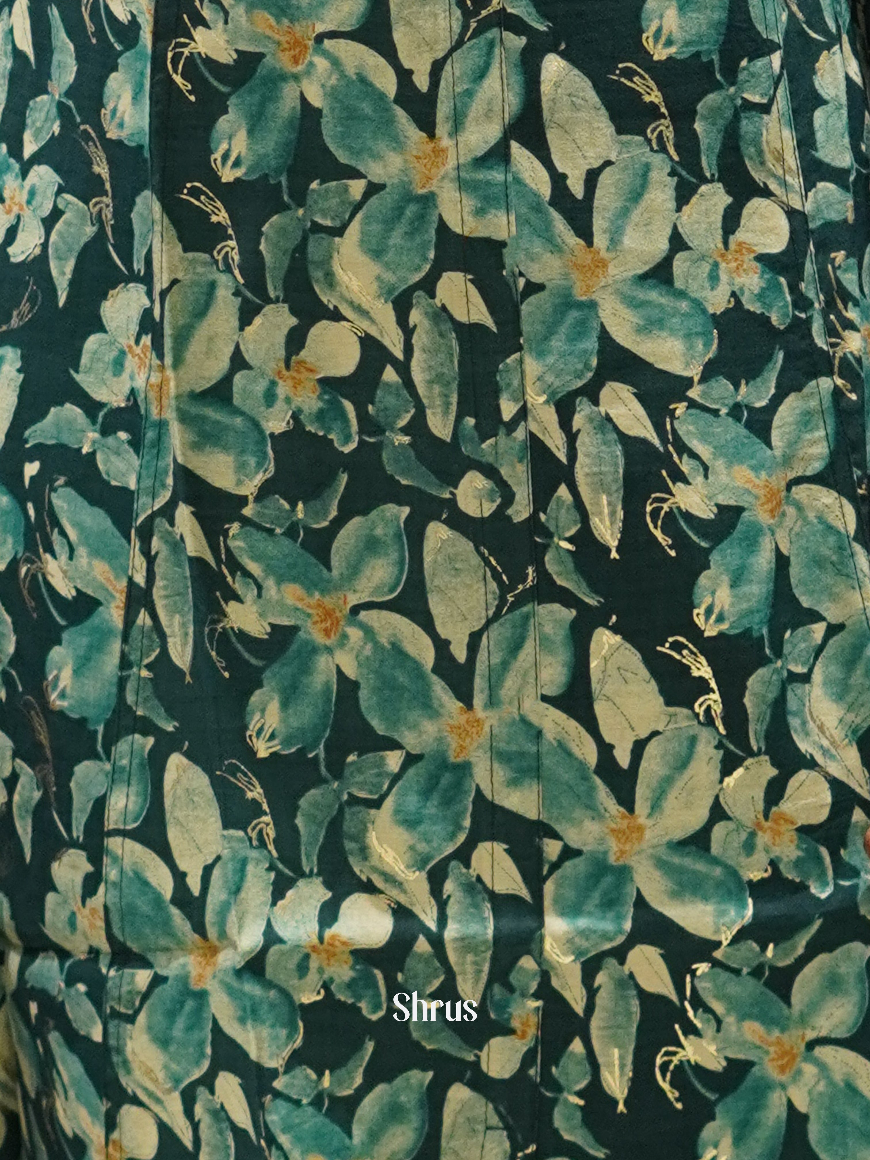 Green - Readymade Kurti - Shop on ShrusEternity.com