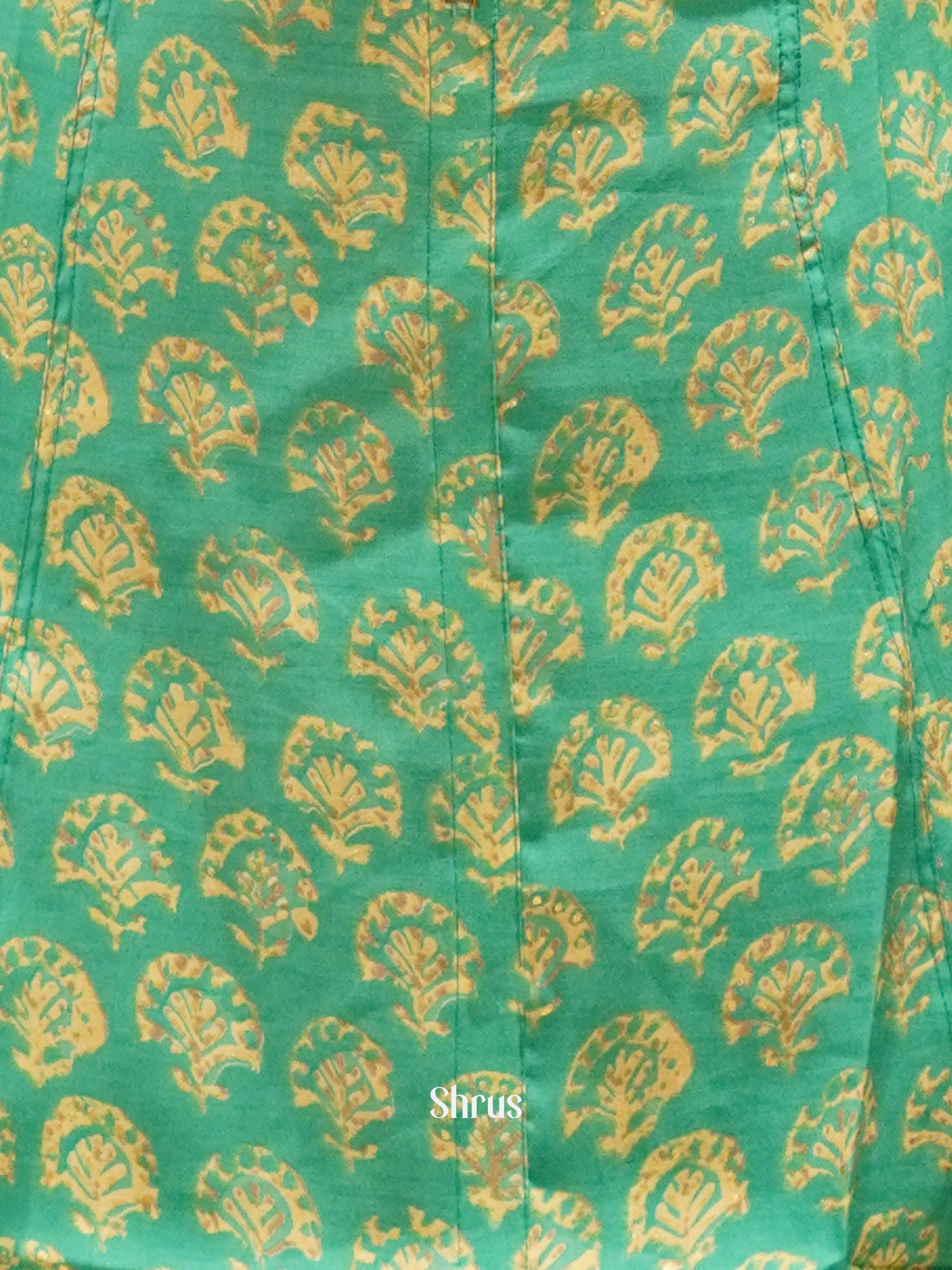 Green - Readymade Kurti - Shop on ShrusEternity.com