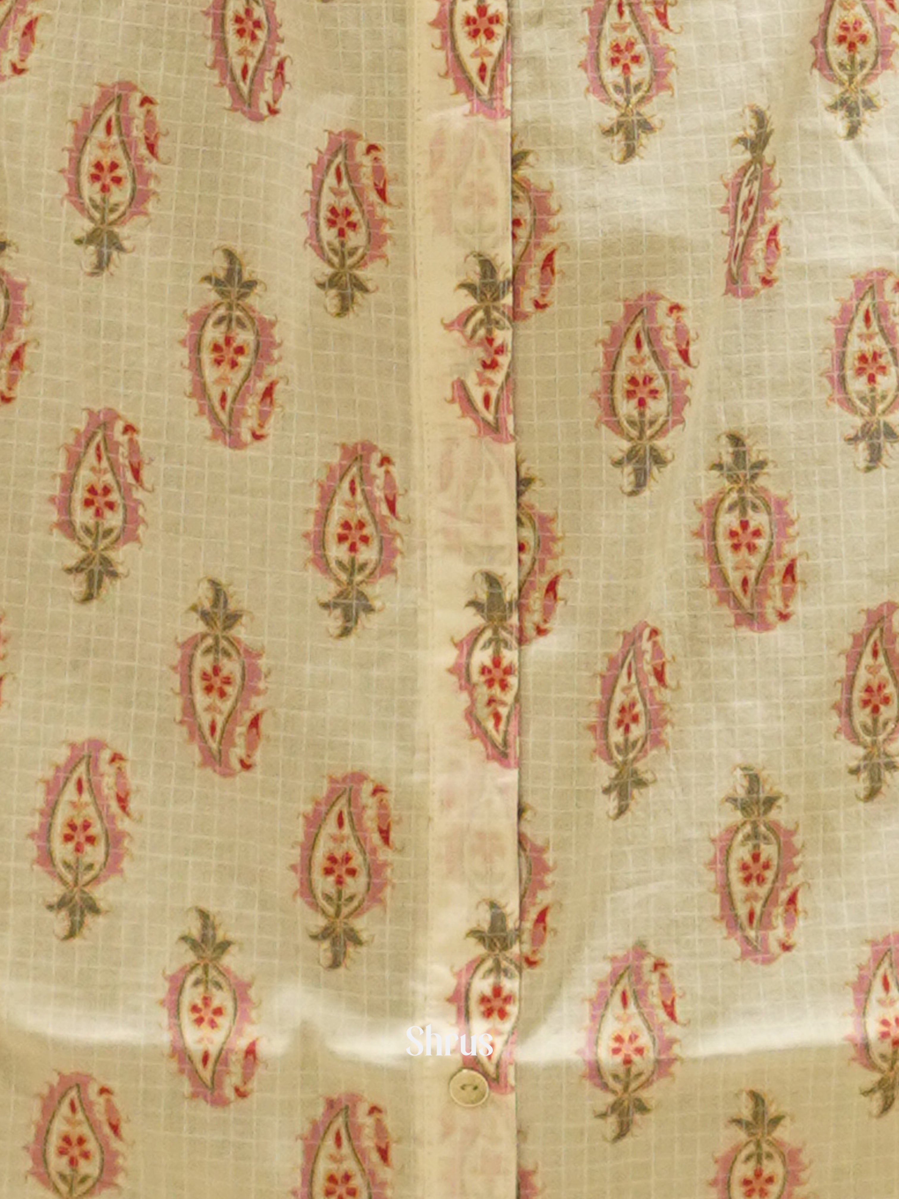 Cream - Redaymade Kurti - Shop on ShrusEternity.com