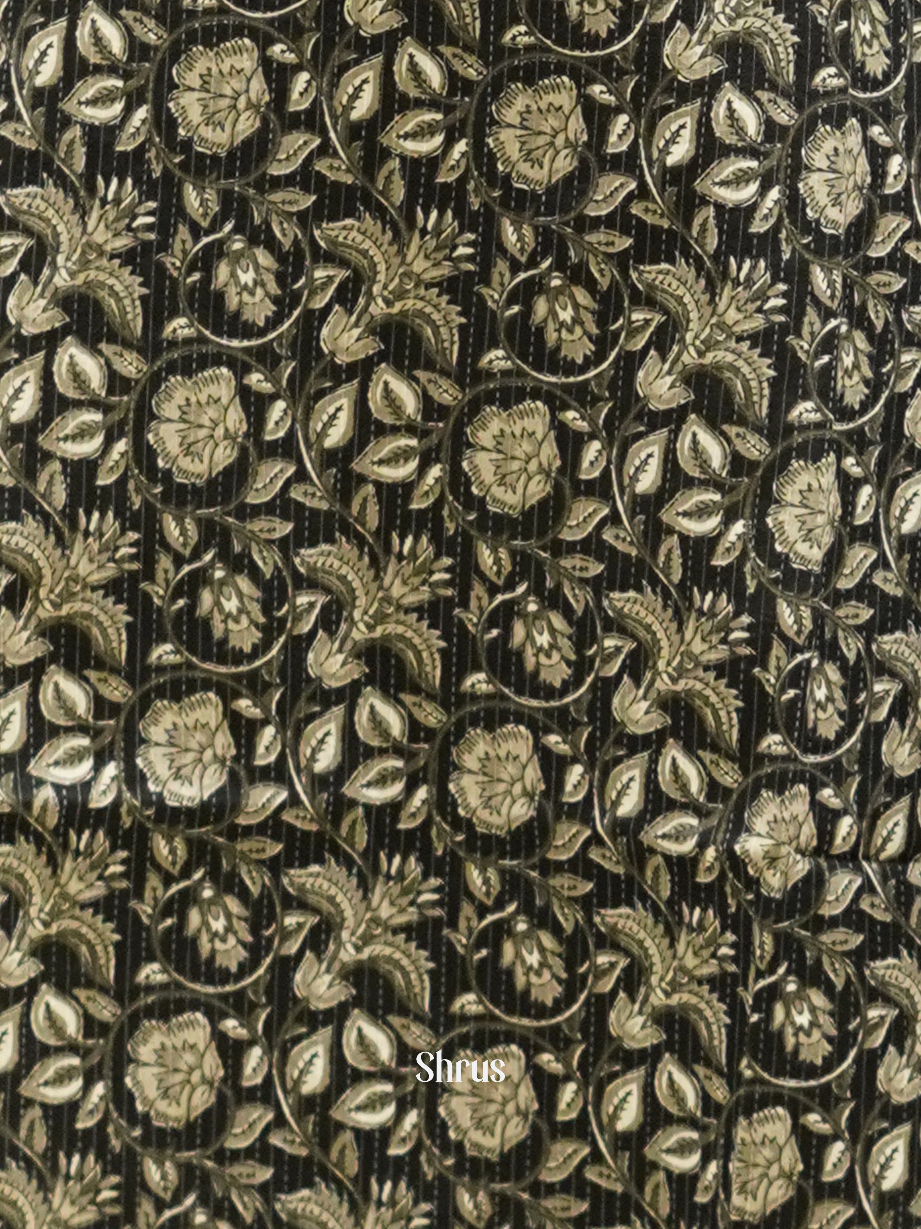 Black - Readymade Kurti - Shop on ShrusEternity.com