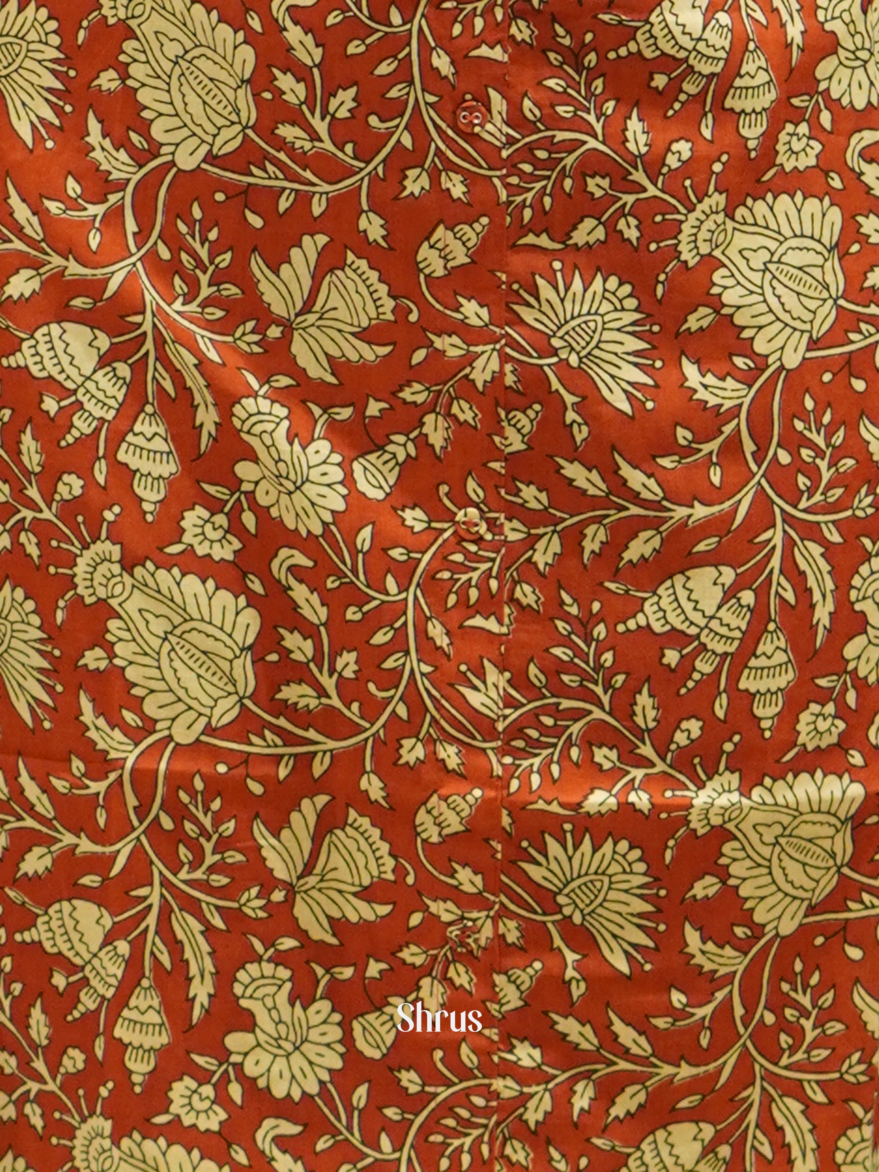 Brick Red - Readymade Kurti - Shop on ShrusEternity.com