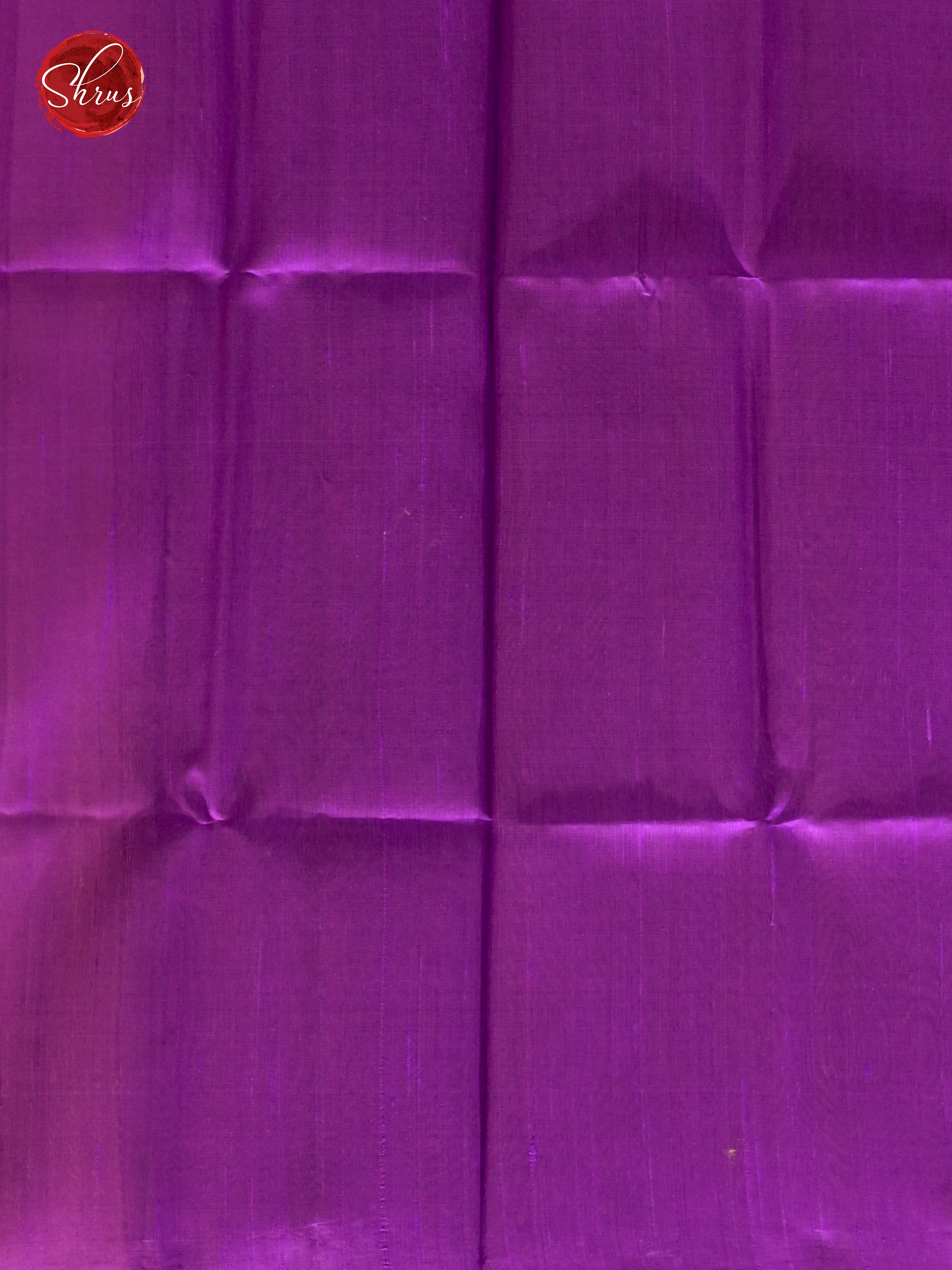 Yellow and purple- Raw Silk Saree - Shop on ShrusEternity.com