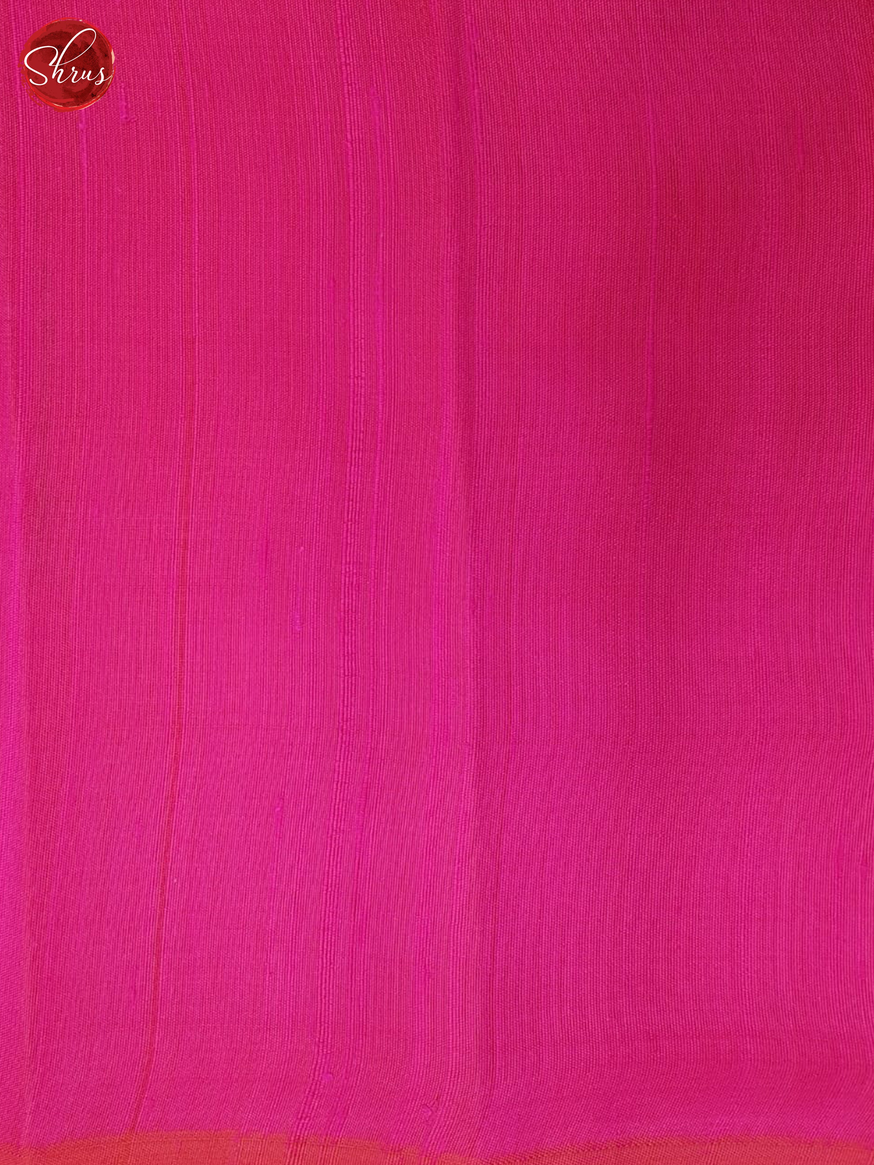 Grey and Pink - Raw Silk Saree - Shop on ShrusEternity.com