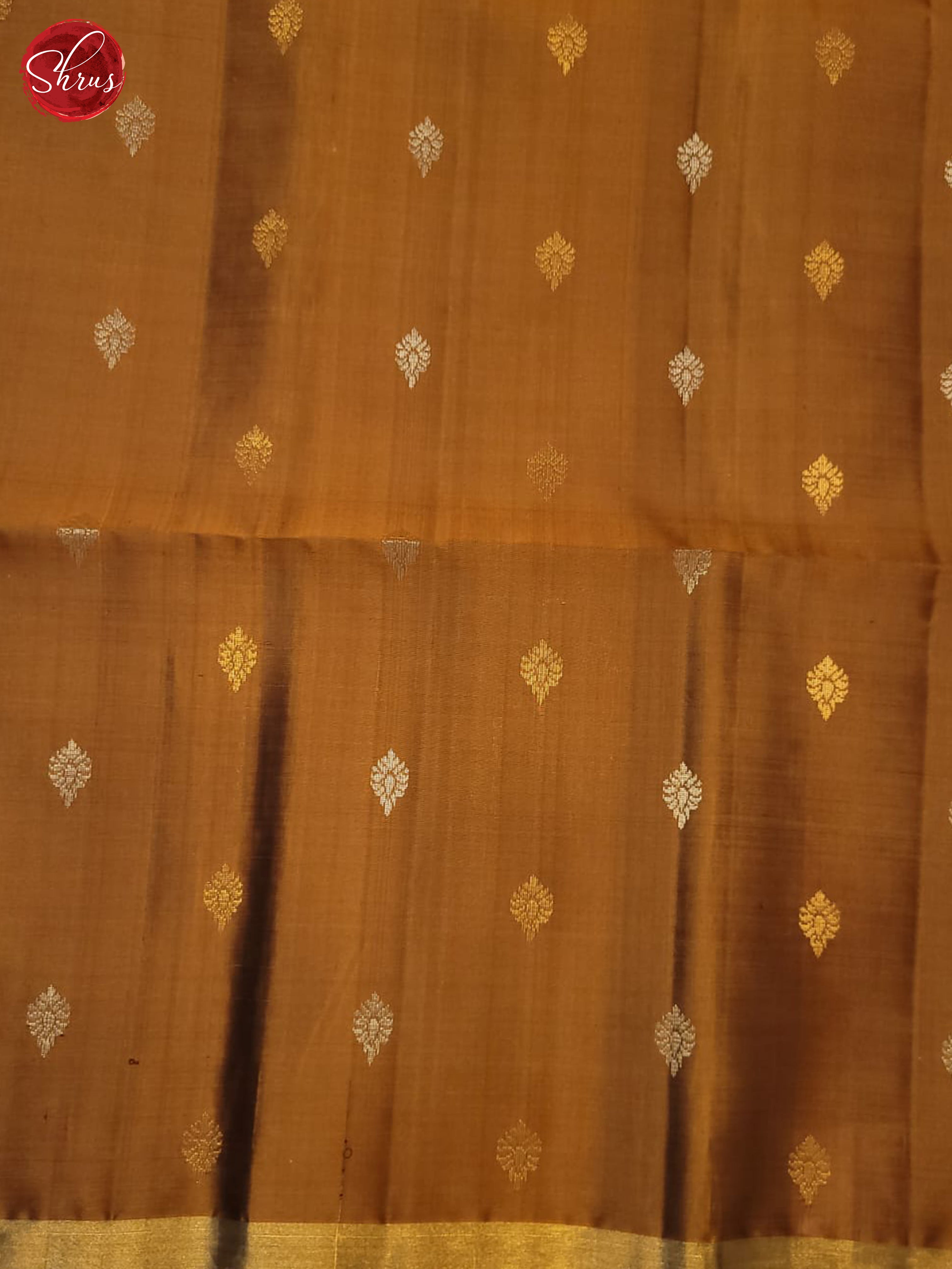 Green And Brown- Soft Silk Saree - Shop on ShrusEternity.com
