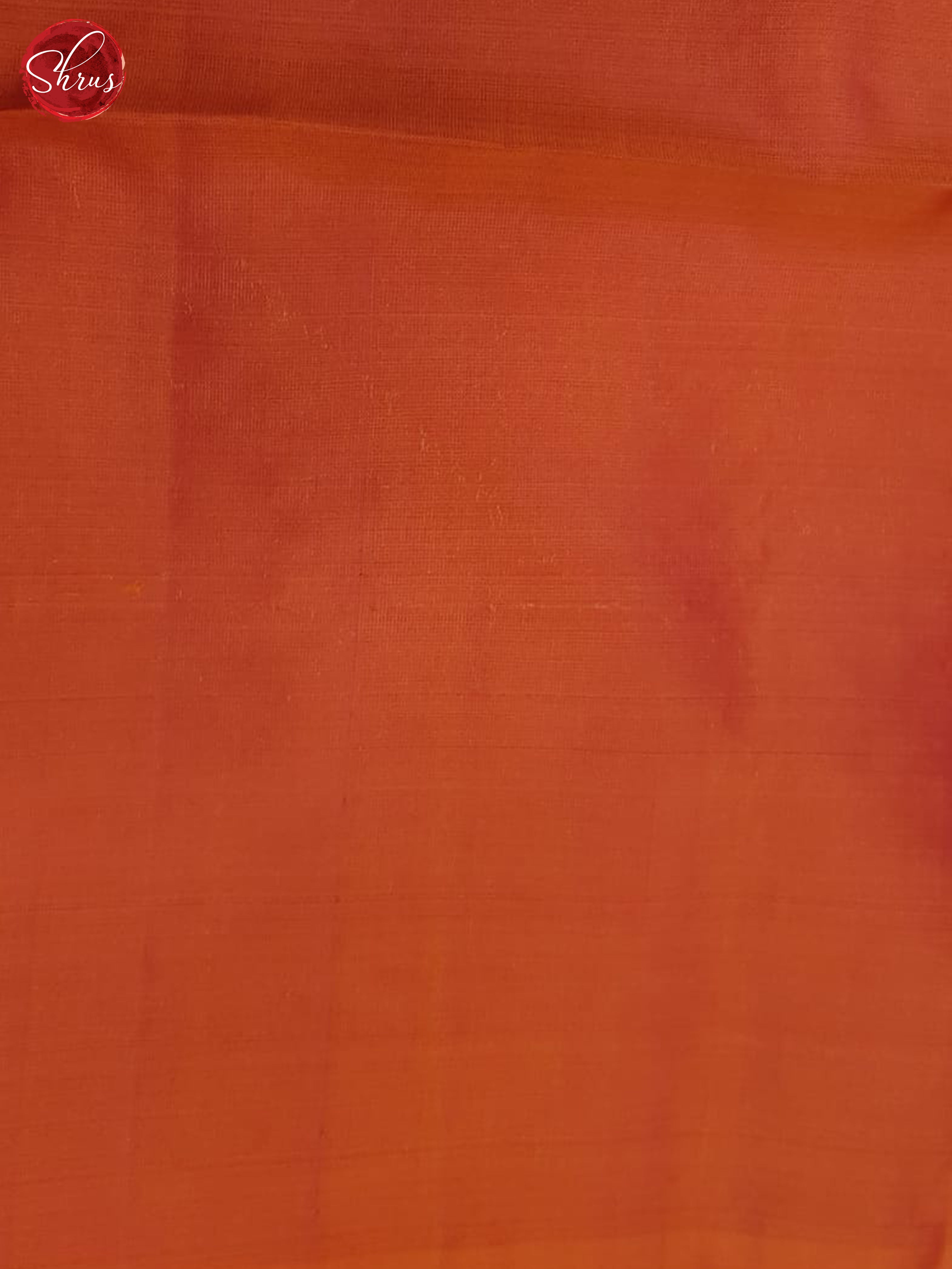 Blue And Orange- Soft Silk Half-pure Saree - Shop on ShrusEternity.com